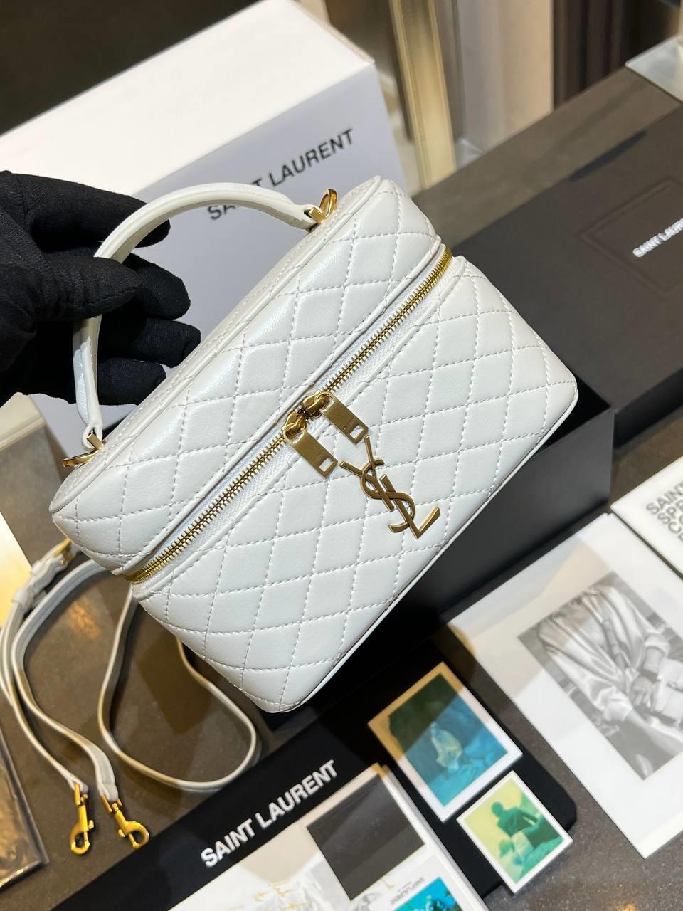 YSL BEYAZ MİNİ ÇANTA