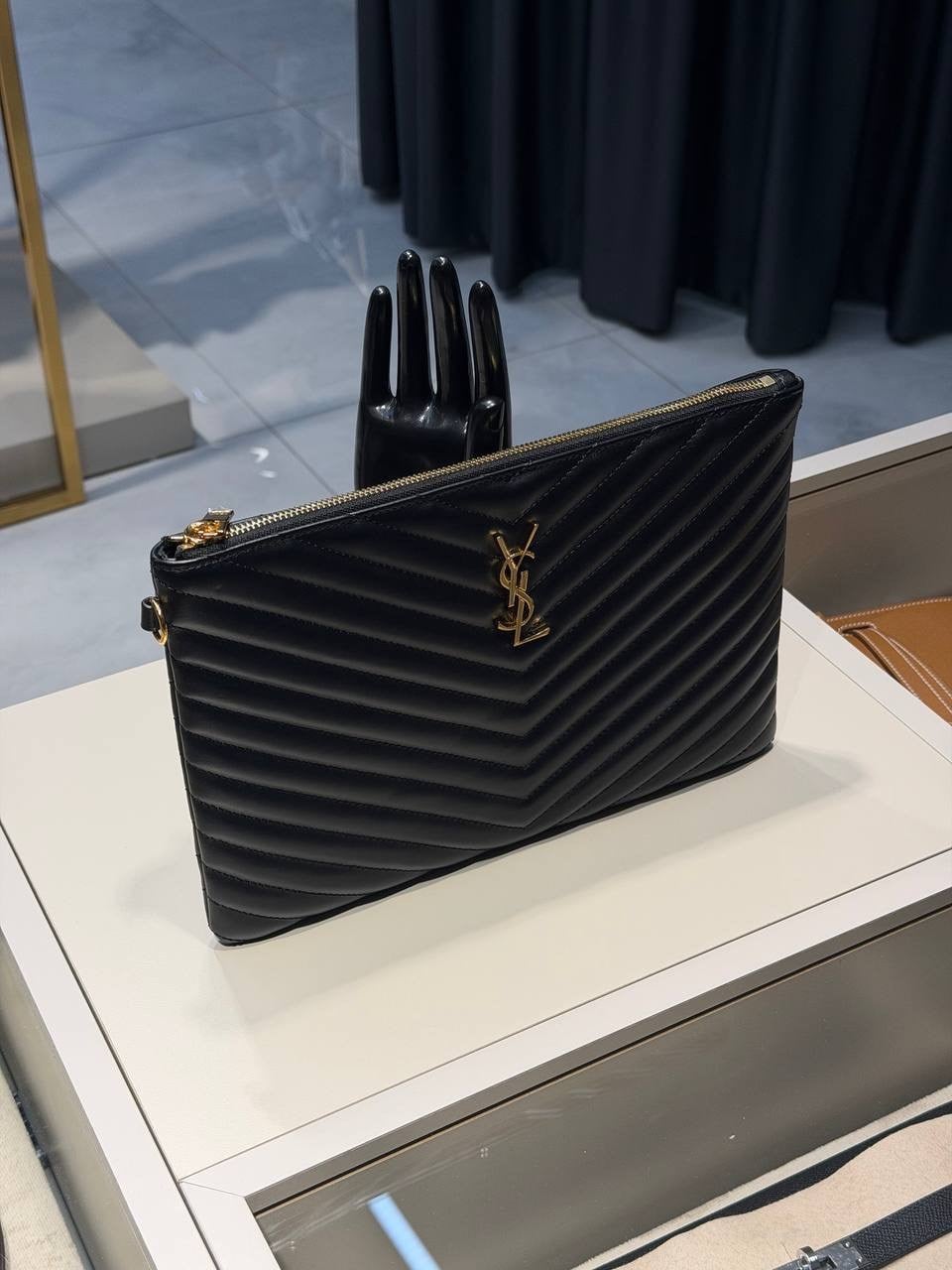 YSL İTHAL CLUTCH ÇANTA
