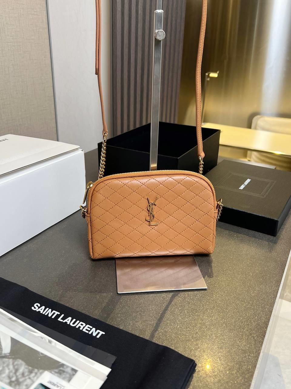 YSL KAHVE ÇANTA