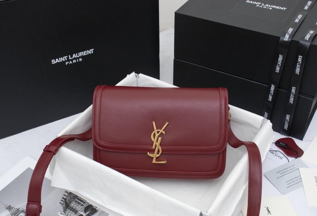 YSL KIRMIZI MEDİUM ÇANTA