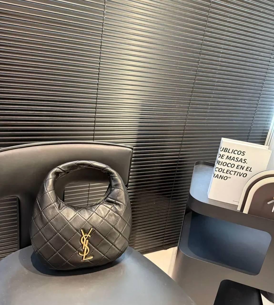 YSL SİYAH DERİ ÇANTA