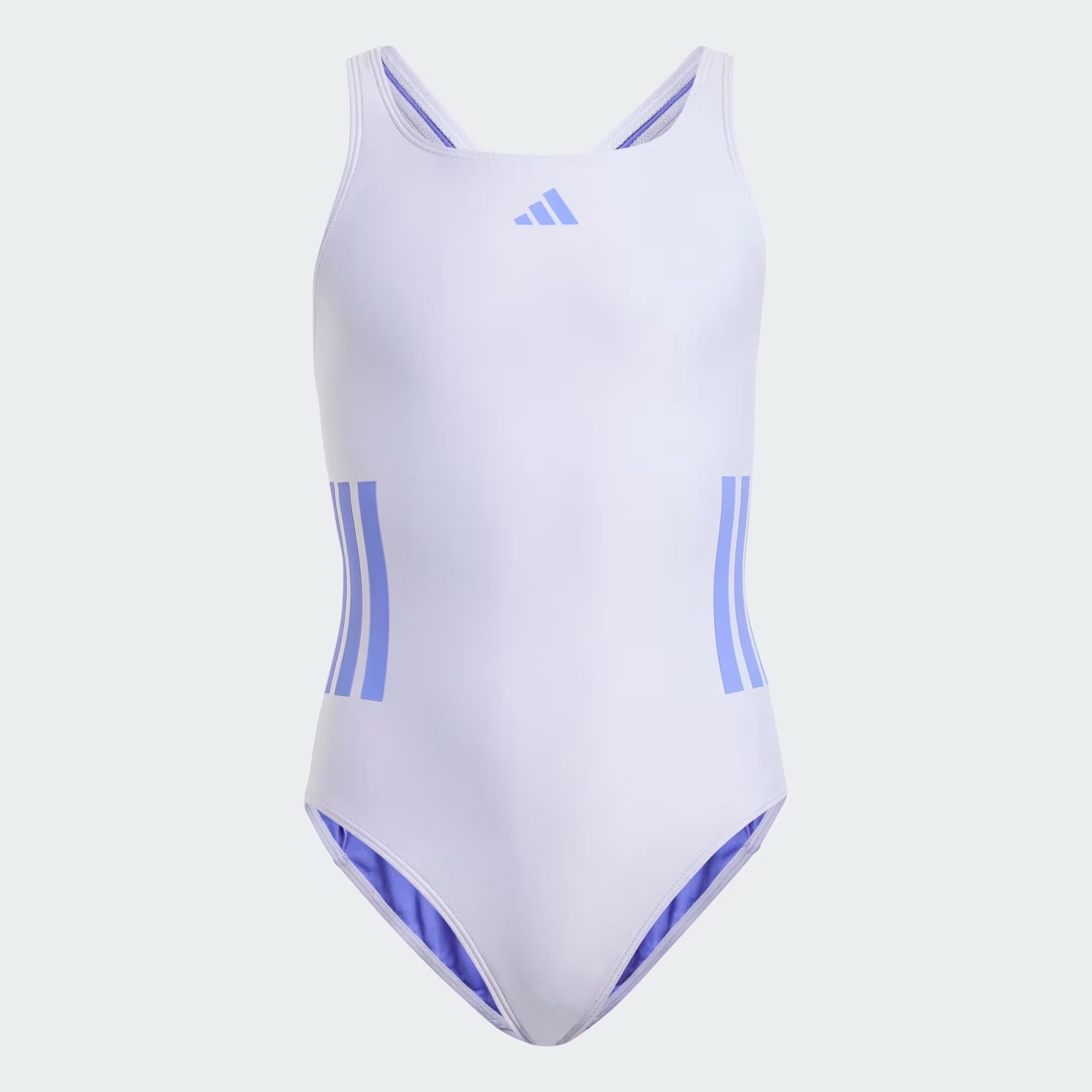 adidas 3 Stripes C-Back Çocuk Yüzücü Mayosu