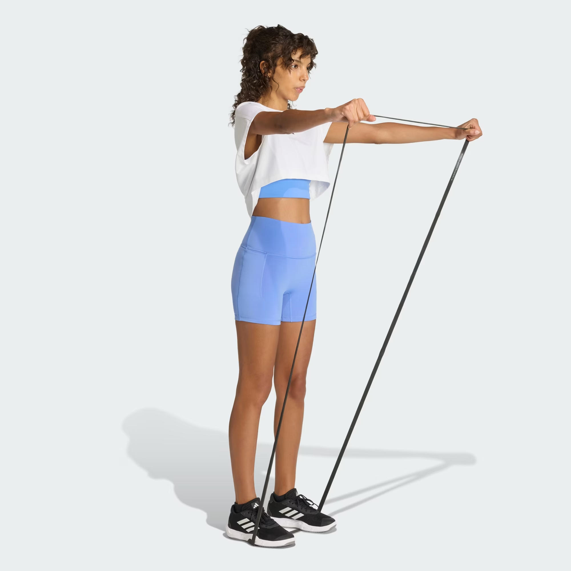 adidas 3-Stripes Studio All Me Booty Kadın Tayt