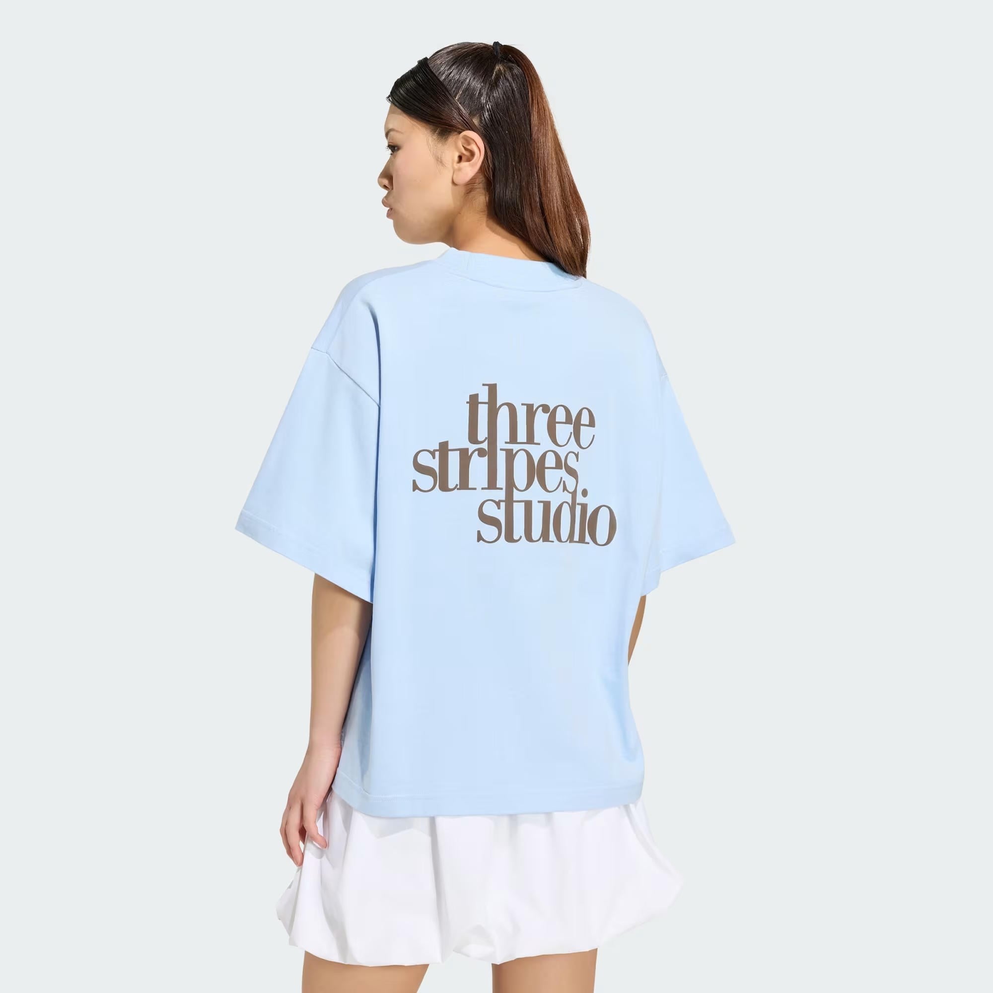 adidas 3 Stripes Studio Kadın Tişört