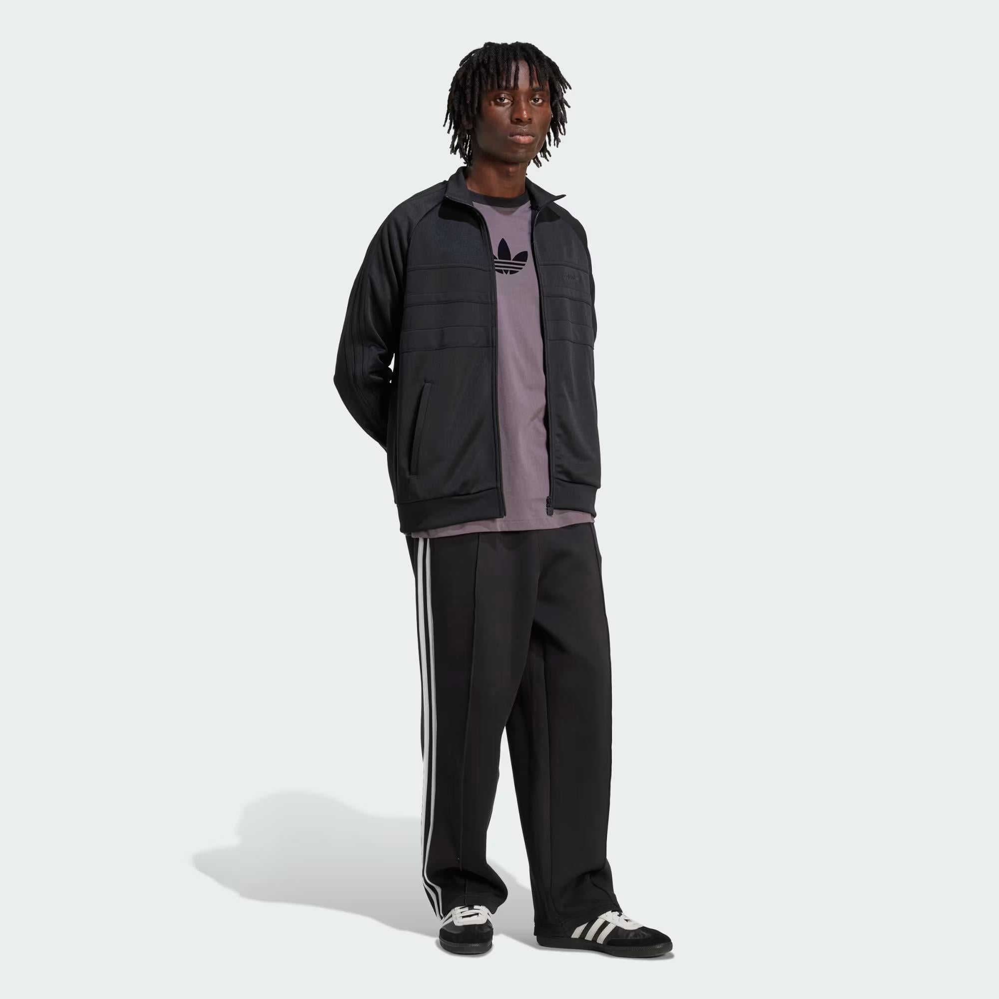 adidas Adicolor Spacer Baggy Erkek Eşofman Altı