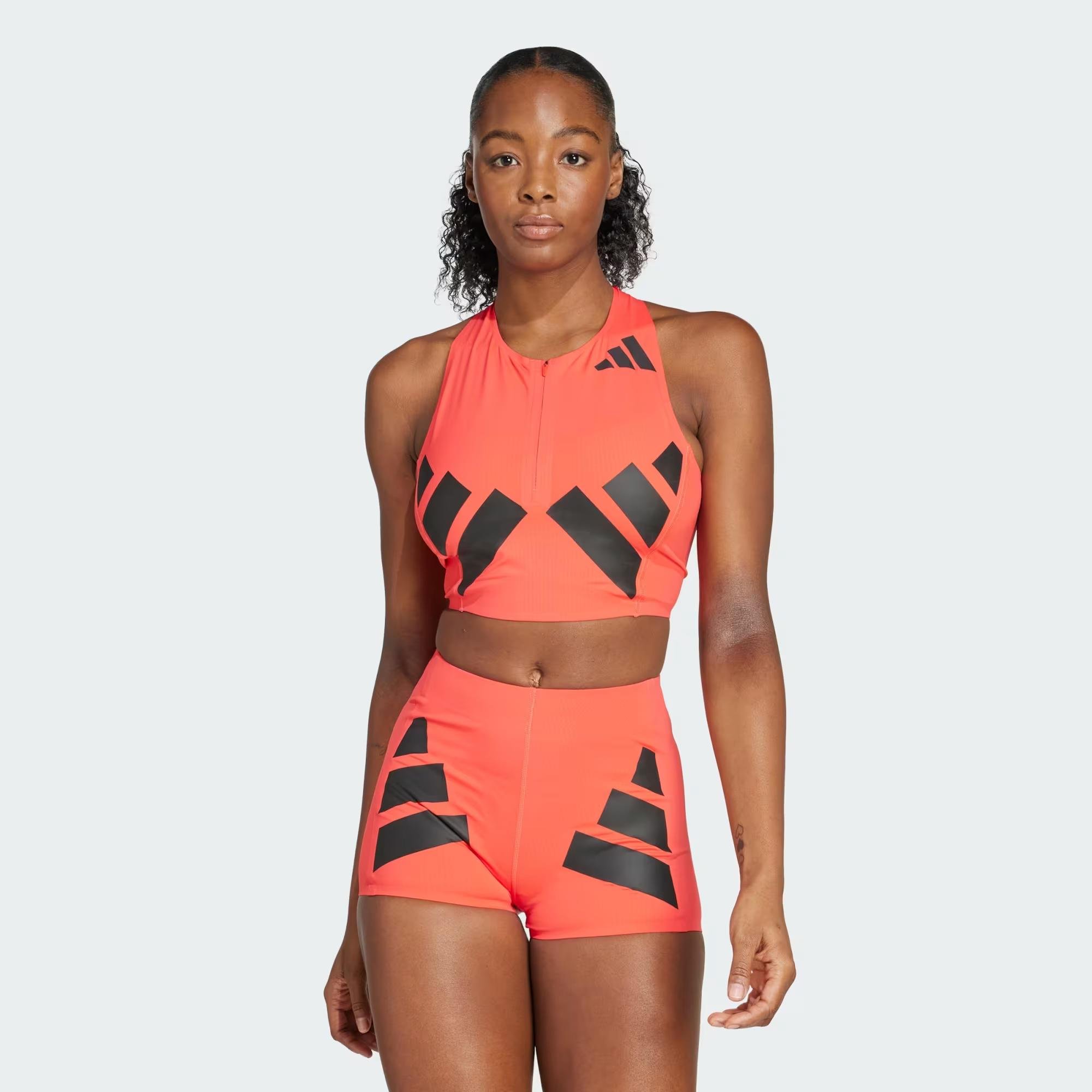 adidas Adizero Road To Records Crop Top Kadın Atlet