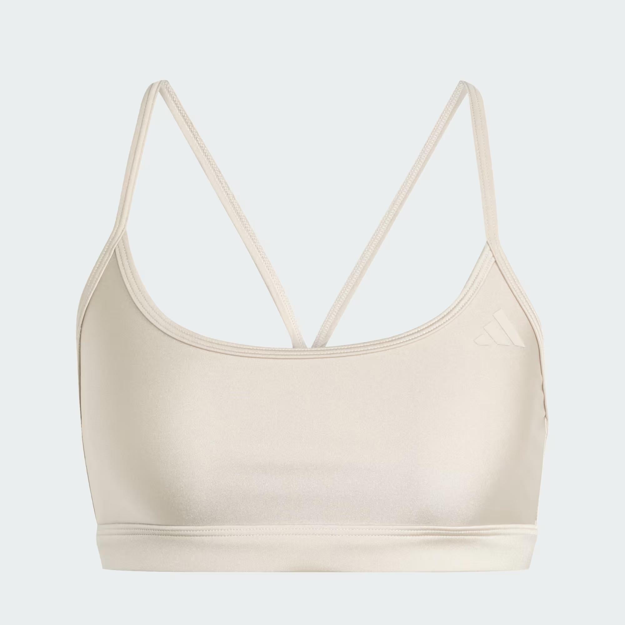 adidas Aeroreact Training Light-Support Shiny Kadın Büstiyer