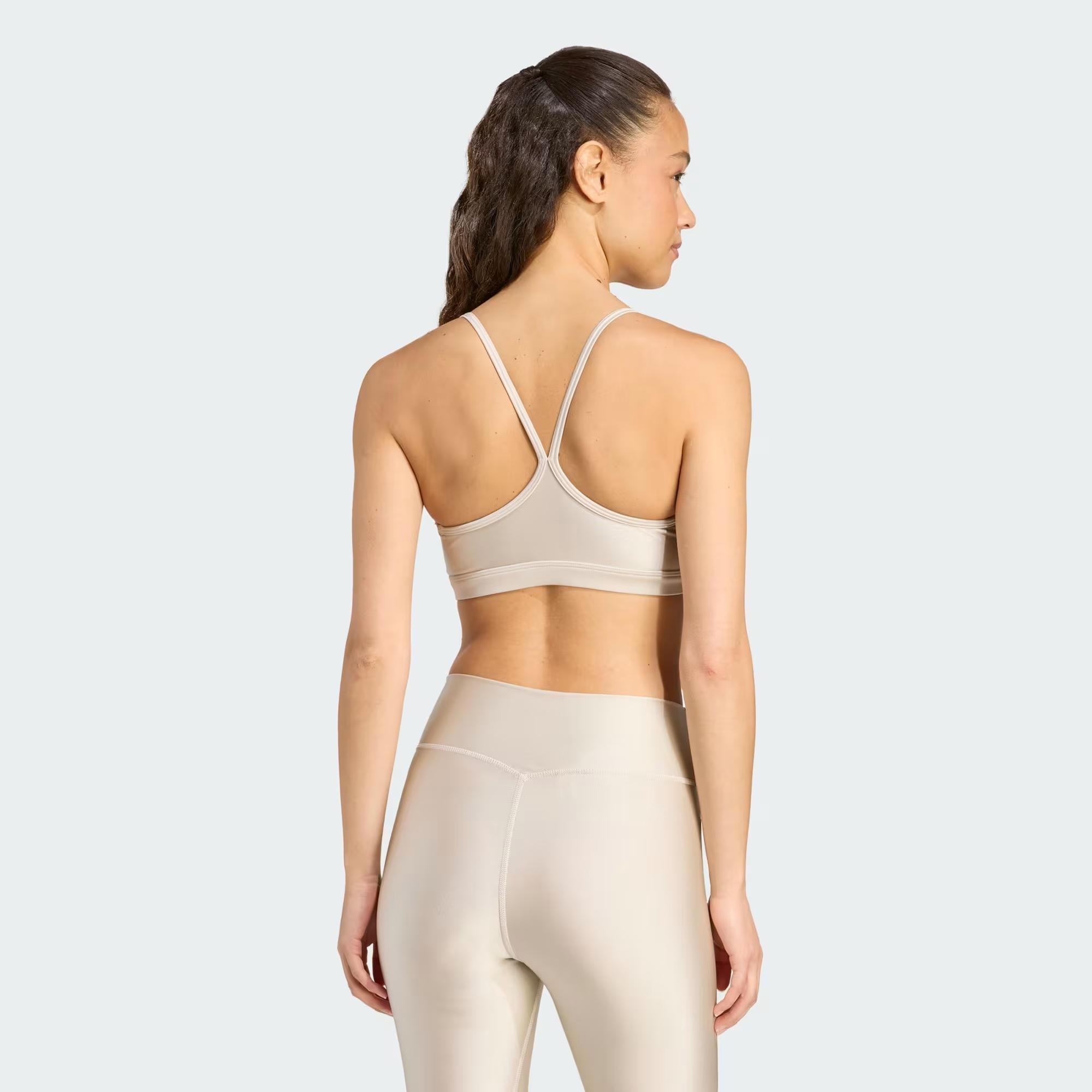 adidas Aeroreact Training Light-Support Shiny Kadın Büstiyer