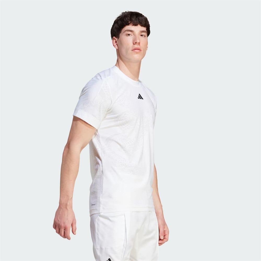 adidas Aeroready Freelift Pro Tennis Erkek Tişört