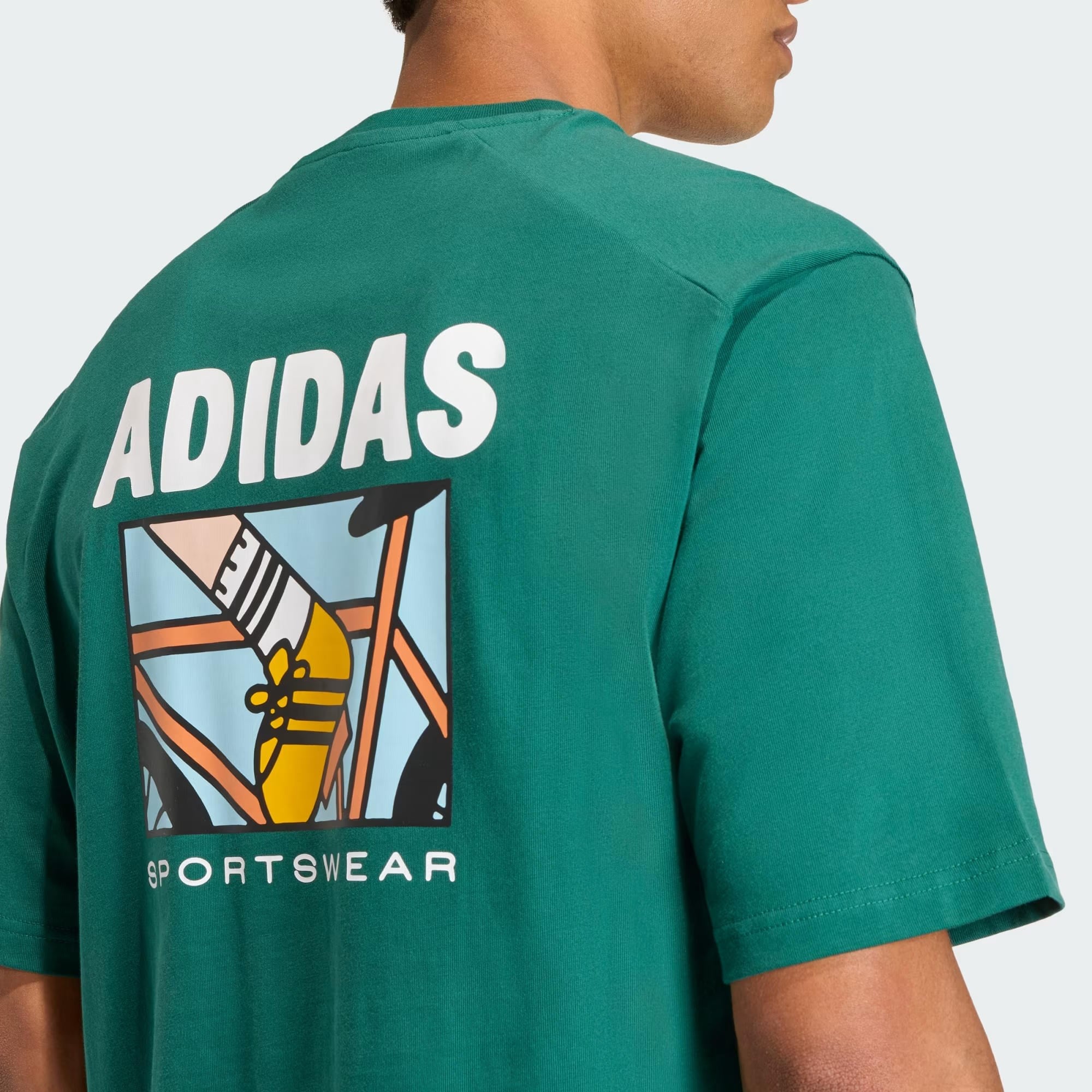 adidas Animal Pop Bike Graphic Erkek Tişört