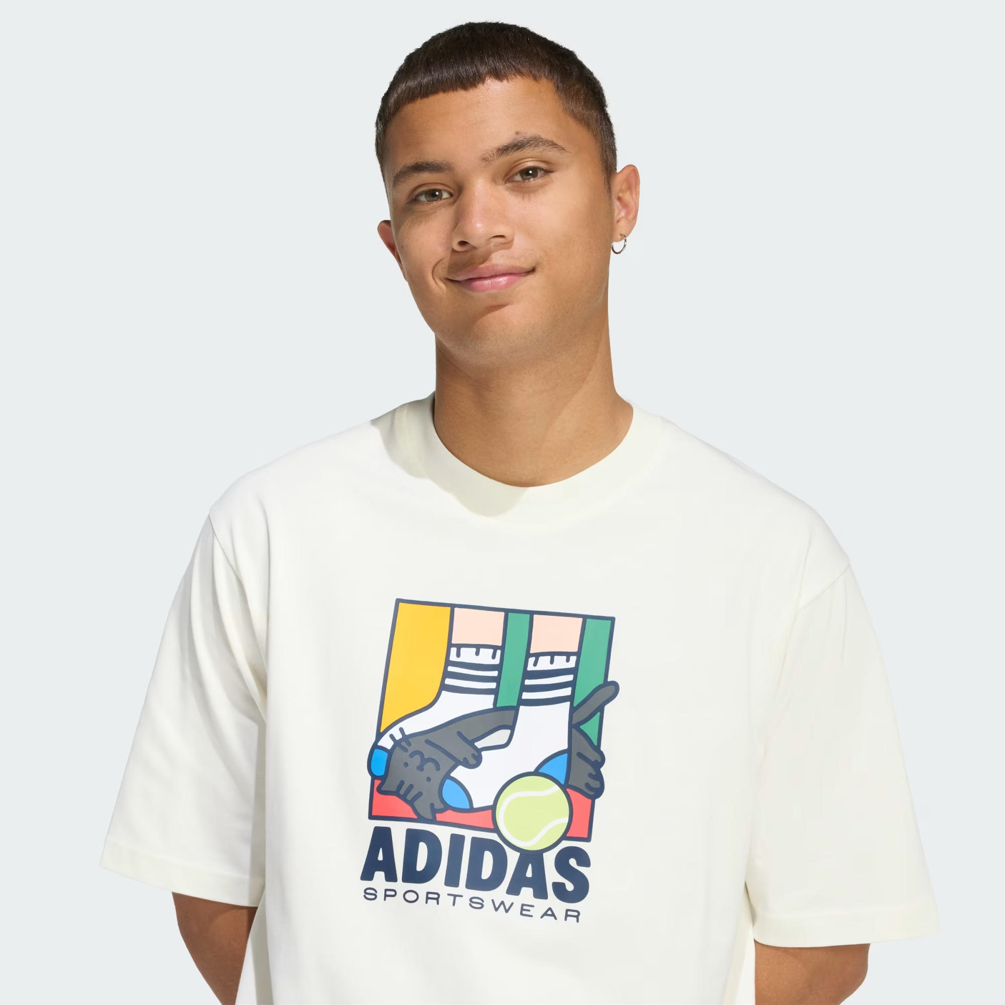adidas Animal Pop Play Graphic Erkek Tişört