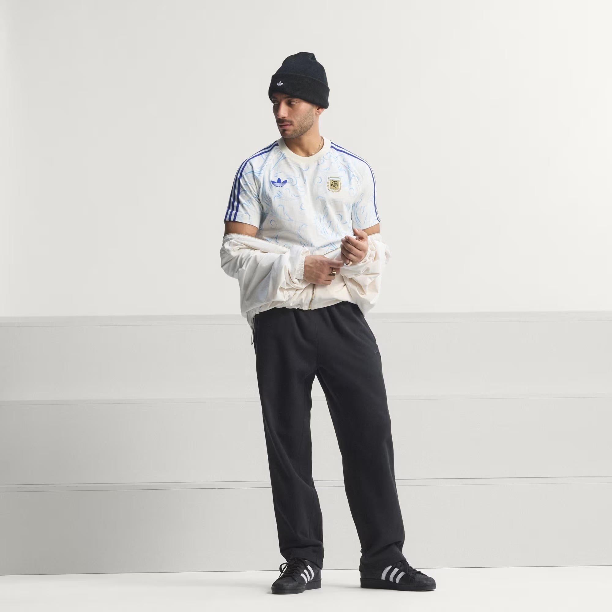 adidas Arjantin Originals All Over Print Erkek Tişört