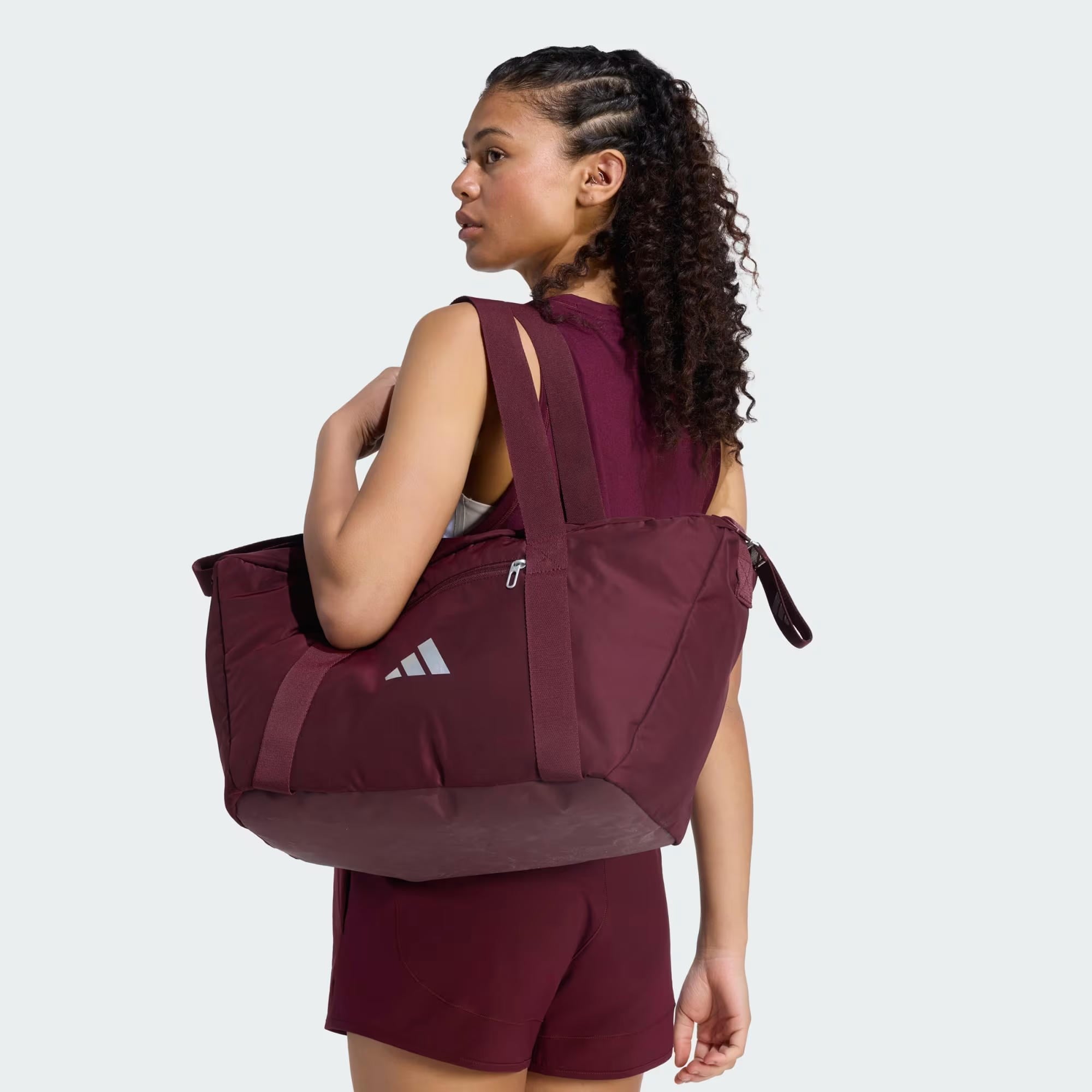 adidas Burgundy Spor Çanta