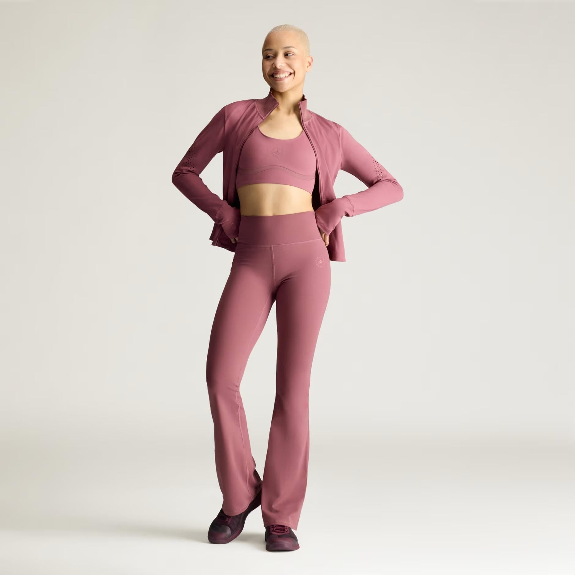 adidas BY Stella McCartney Training Flared Kadın Tayt
