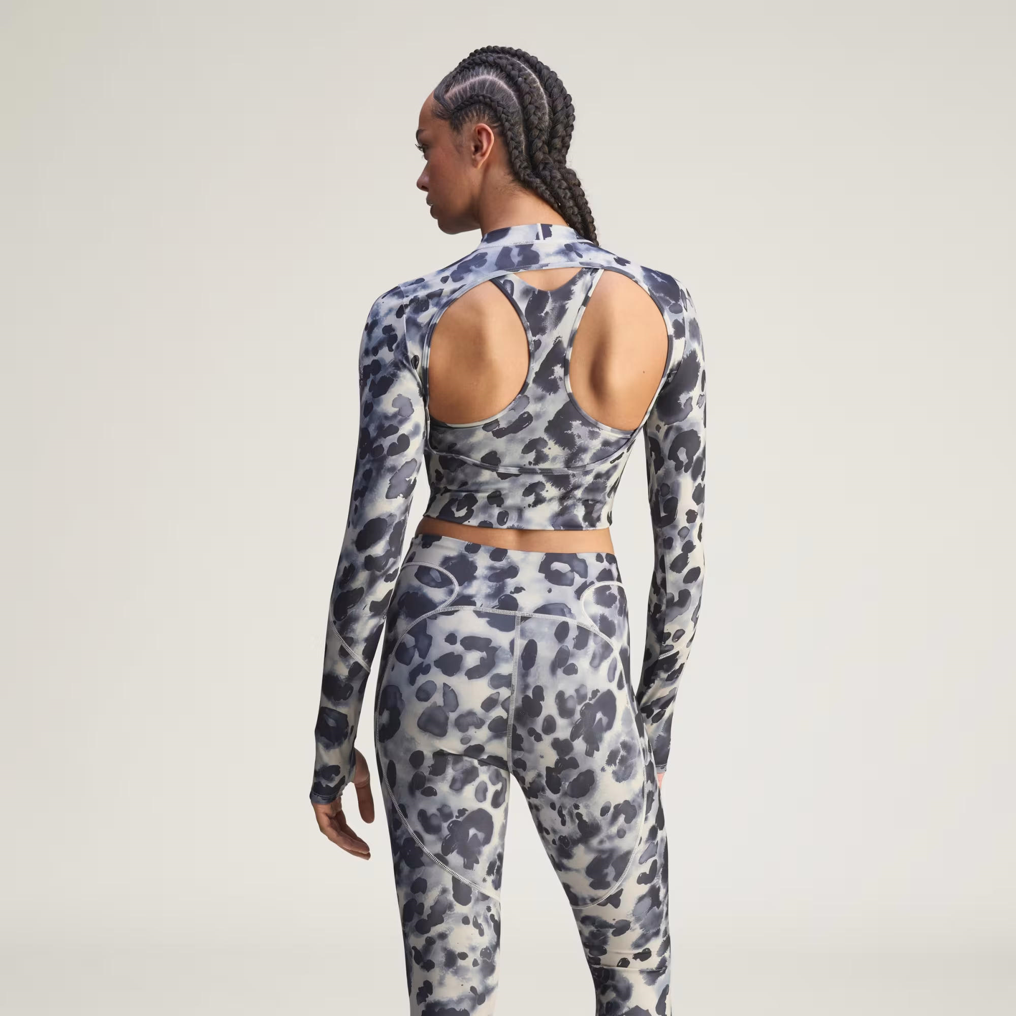 adidas by Stella McCartney Training Longsleeve Crop Kadın Tişört