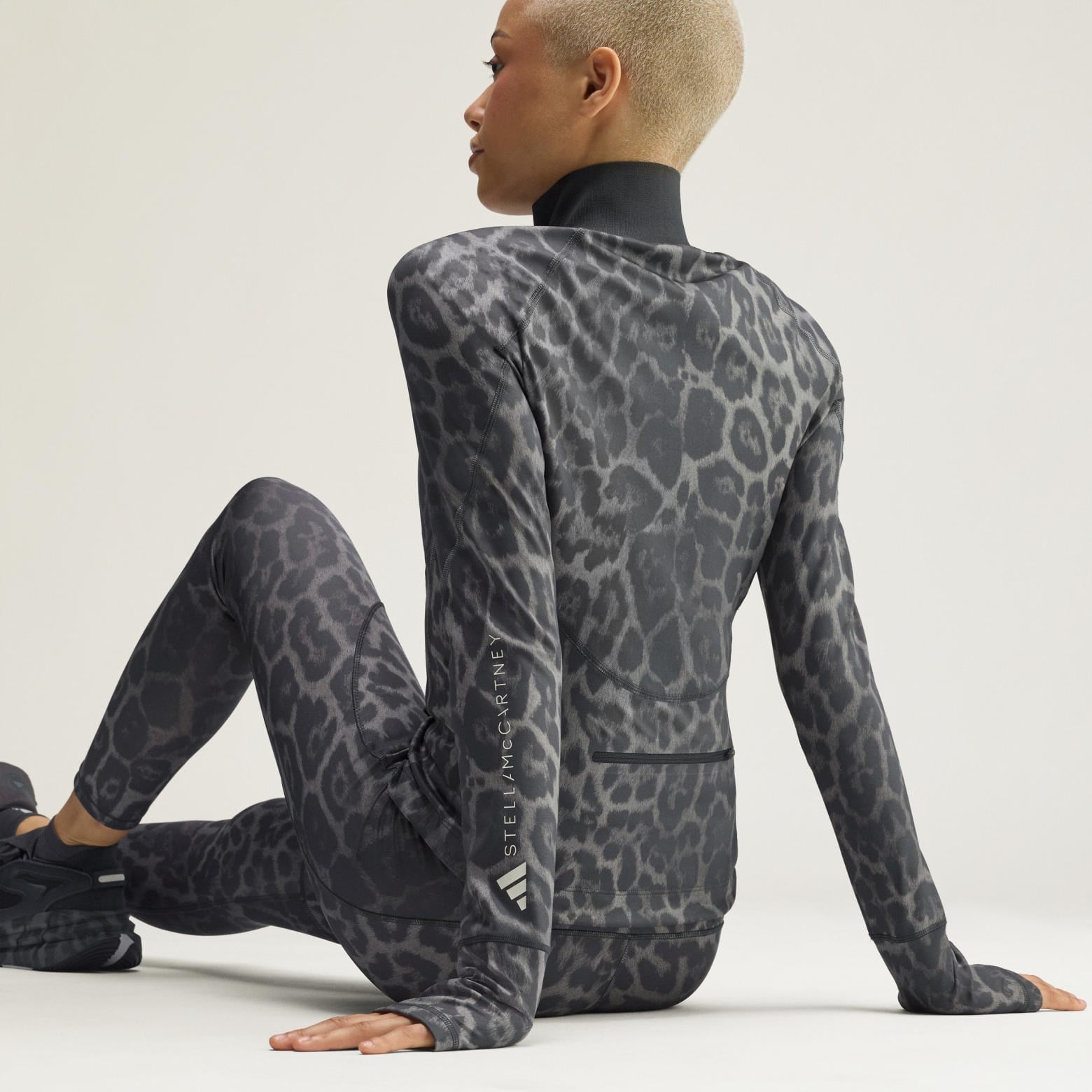 adidas By Stella McCartney Training Midlayer Printed Kadın Sweatshirt
