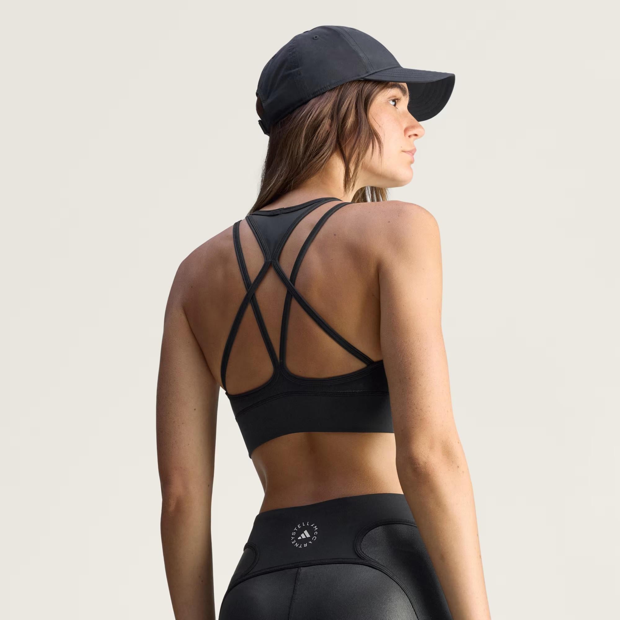 adidas By Stella McCartney Training Micro Dot Crop Kadın Büstiyer