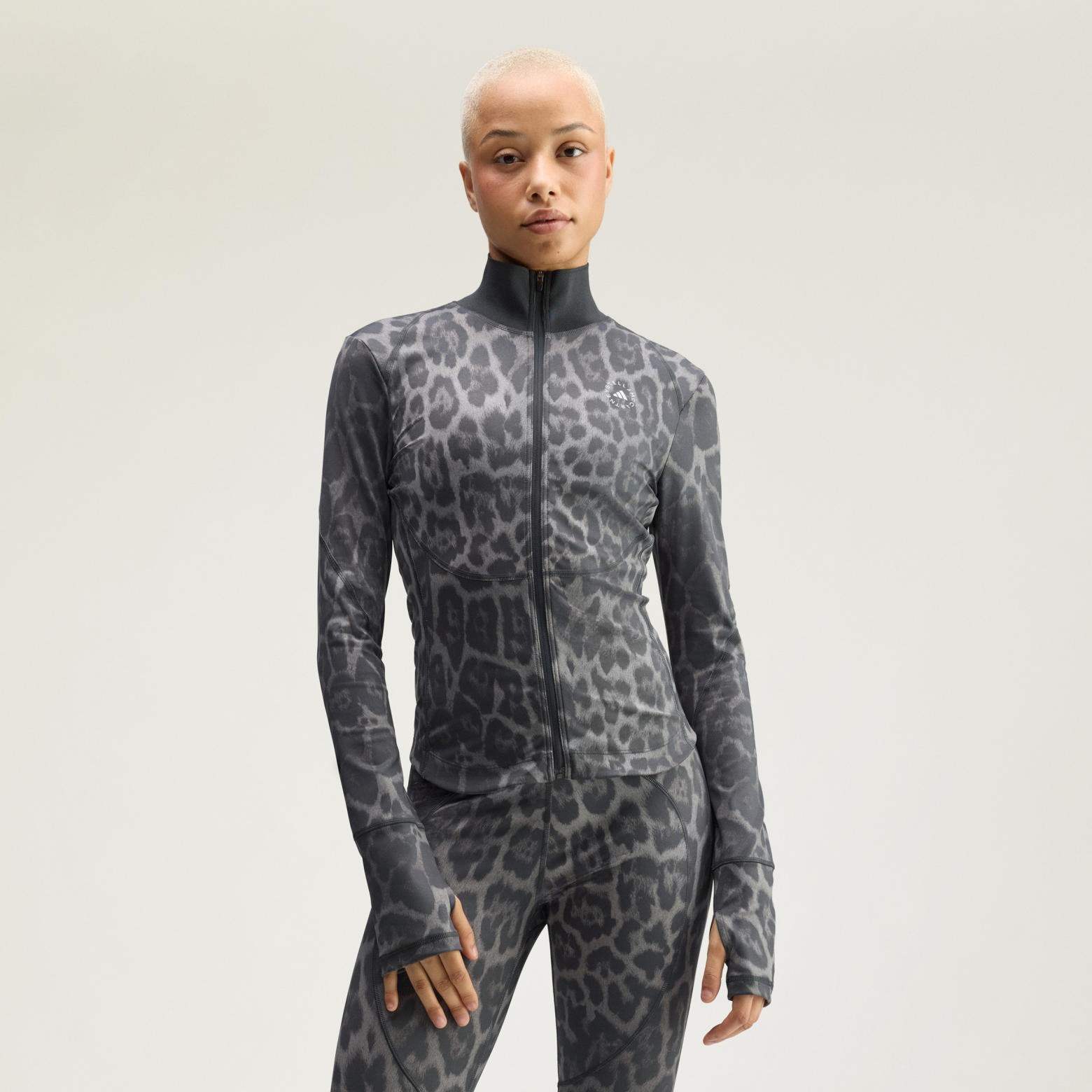 adidas By Stella McCartney Training Midlayer Printed Kadın Sweatshirt