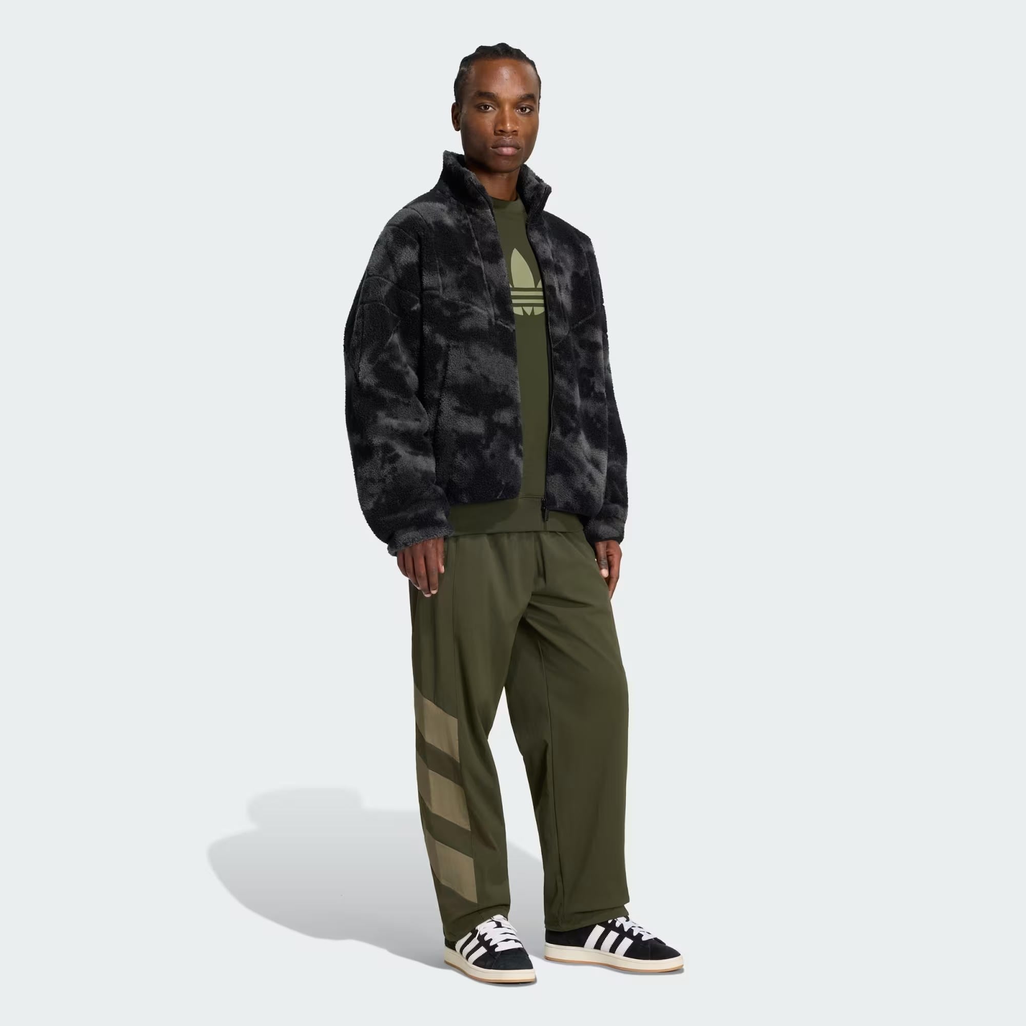 adidas Camo Polarfleece Erkek Sweatshirt