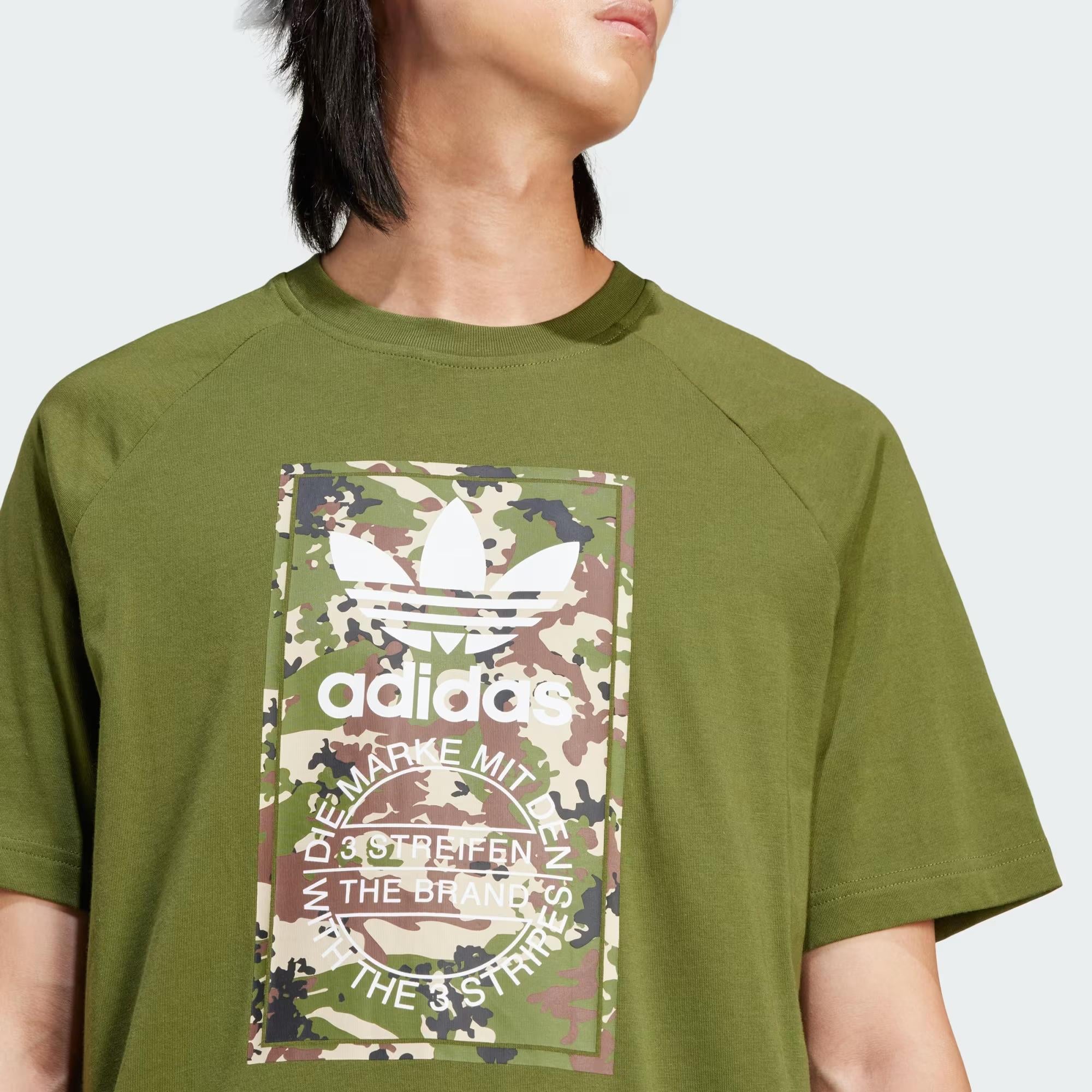 adidas Camo Tongue Erkek Tişört