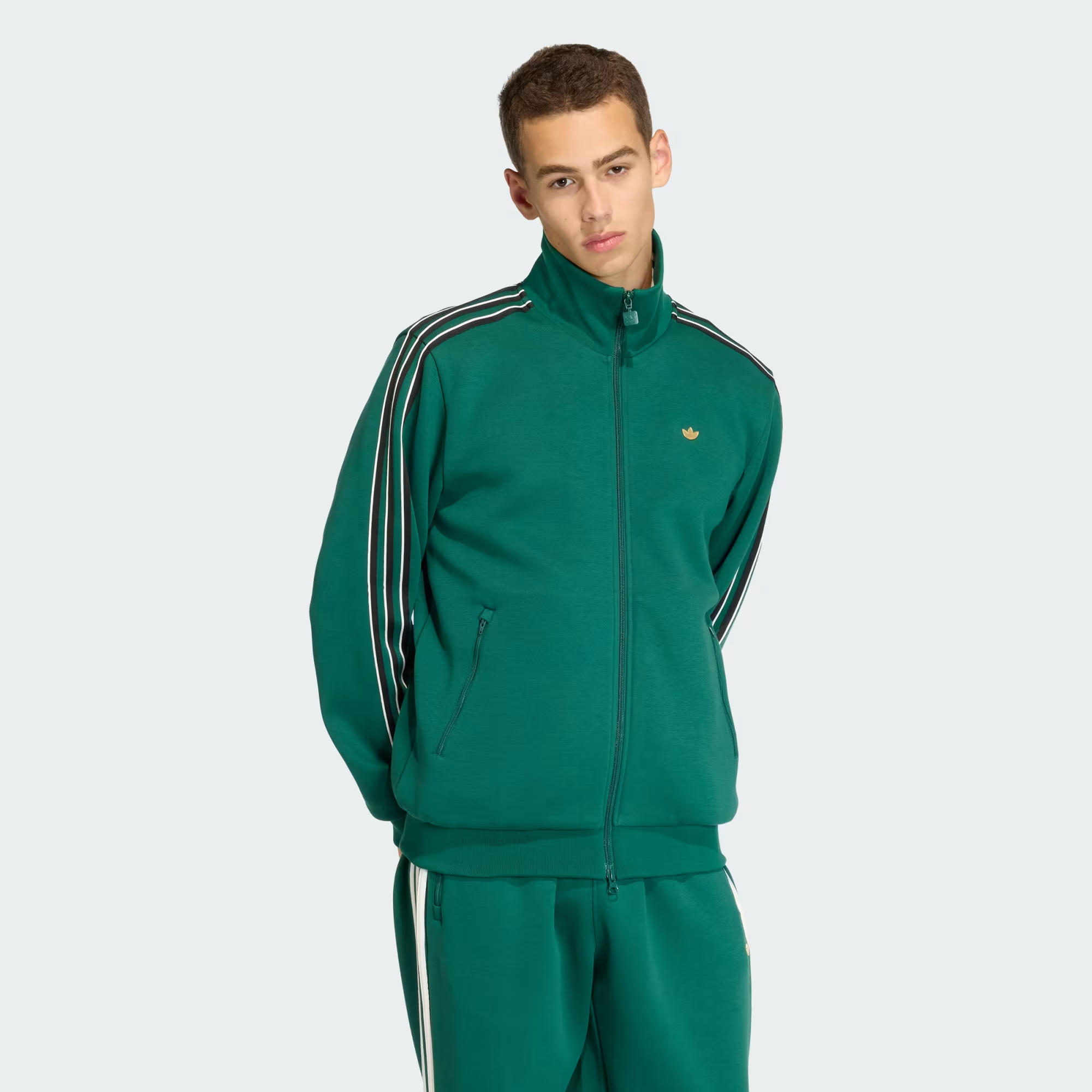 adidas Classic Tipped Stripes Erkek Sweatshirt
