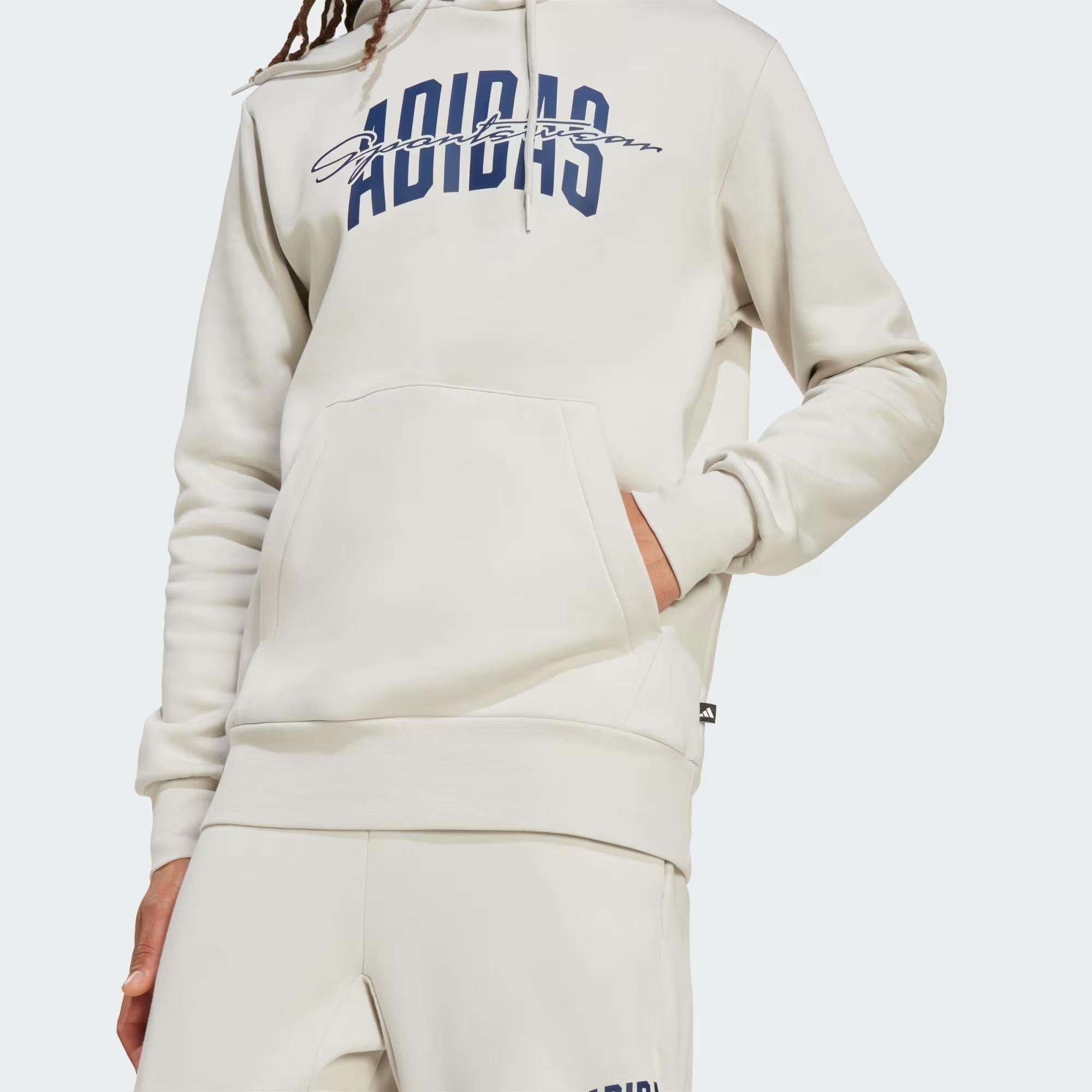 adidas Collegiate Script Graphic Erkek Sweatshirt