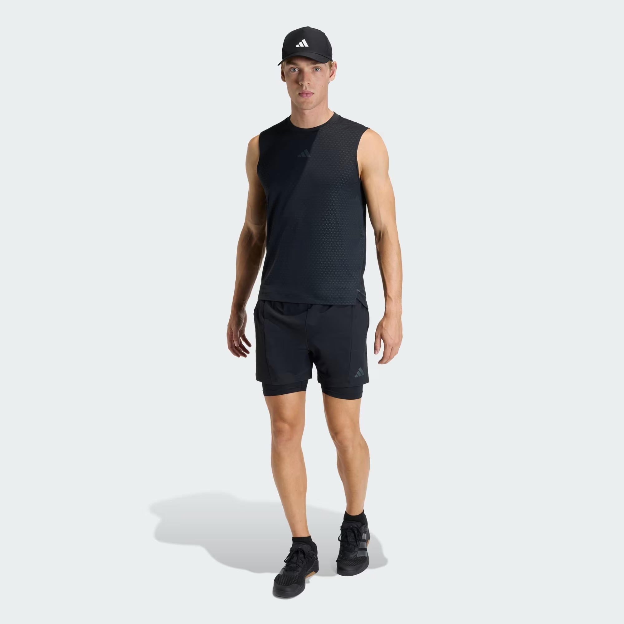 adidas D4T Workout 2in1 Erkek Şort