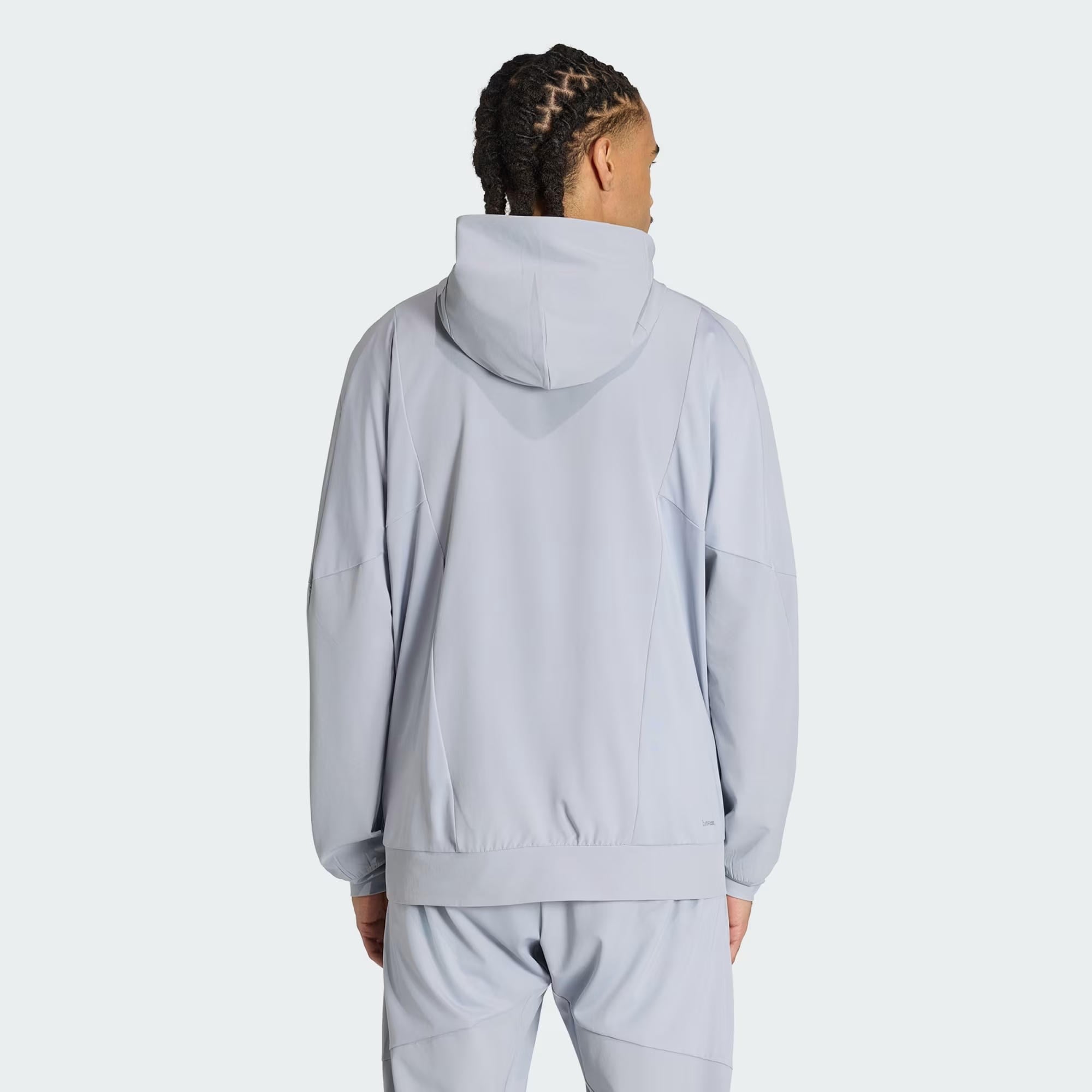 adidas D4T Workout Full Zip Erkek Sweatshirt