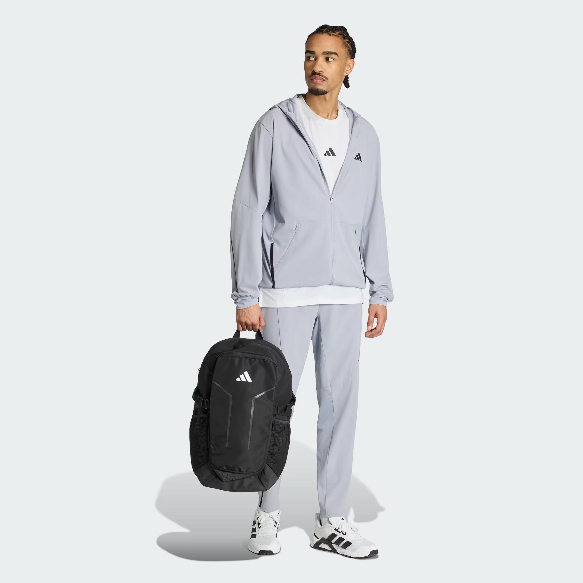 adidas D4T Workout Full Zip Erkek Sweatshirt