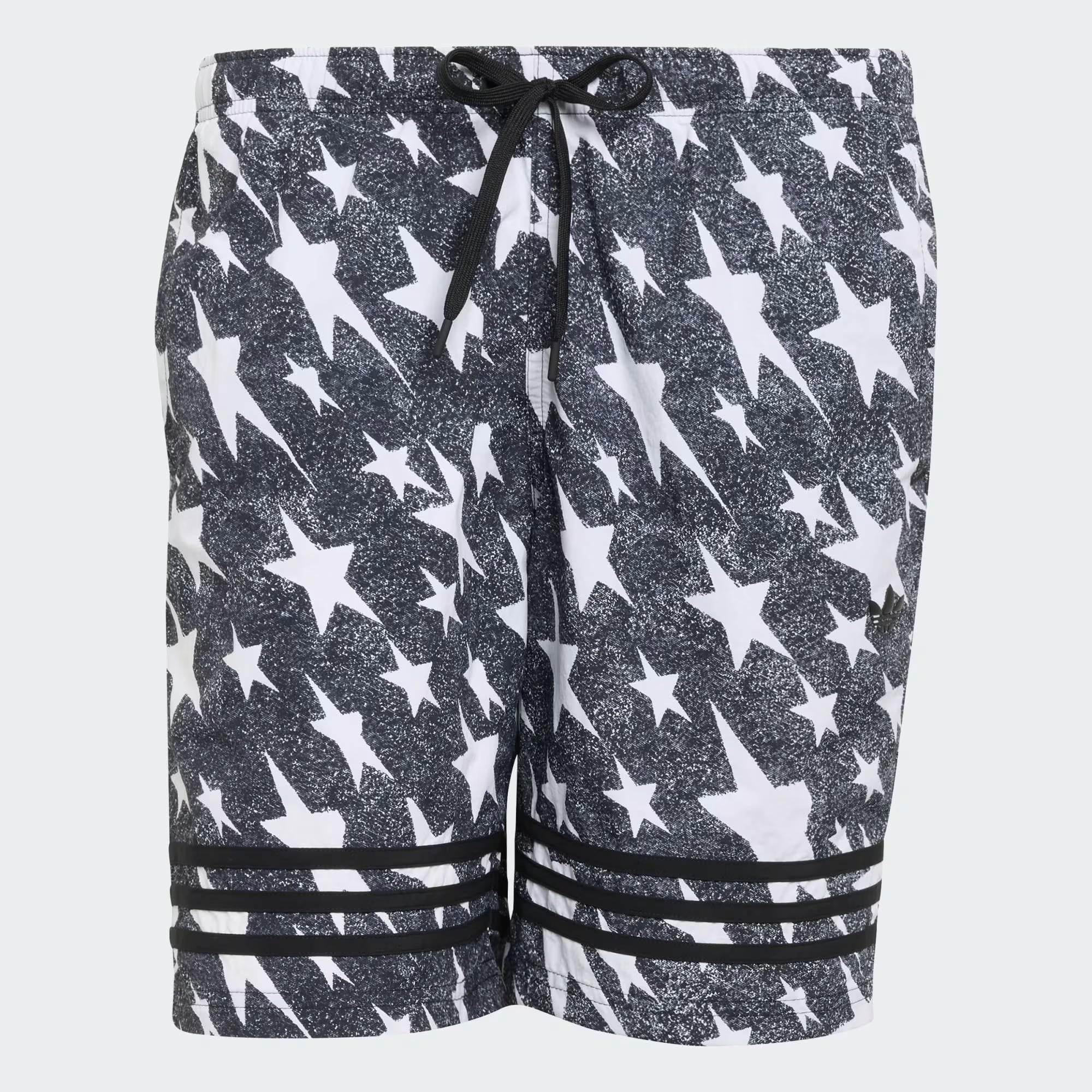 adidas Denim Graphic 3 Stripes Erkek Şort Mayo