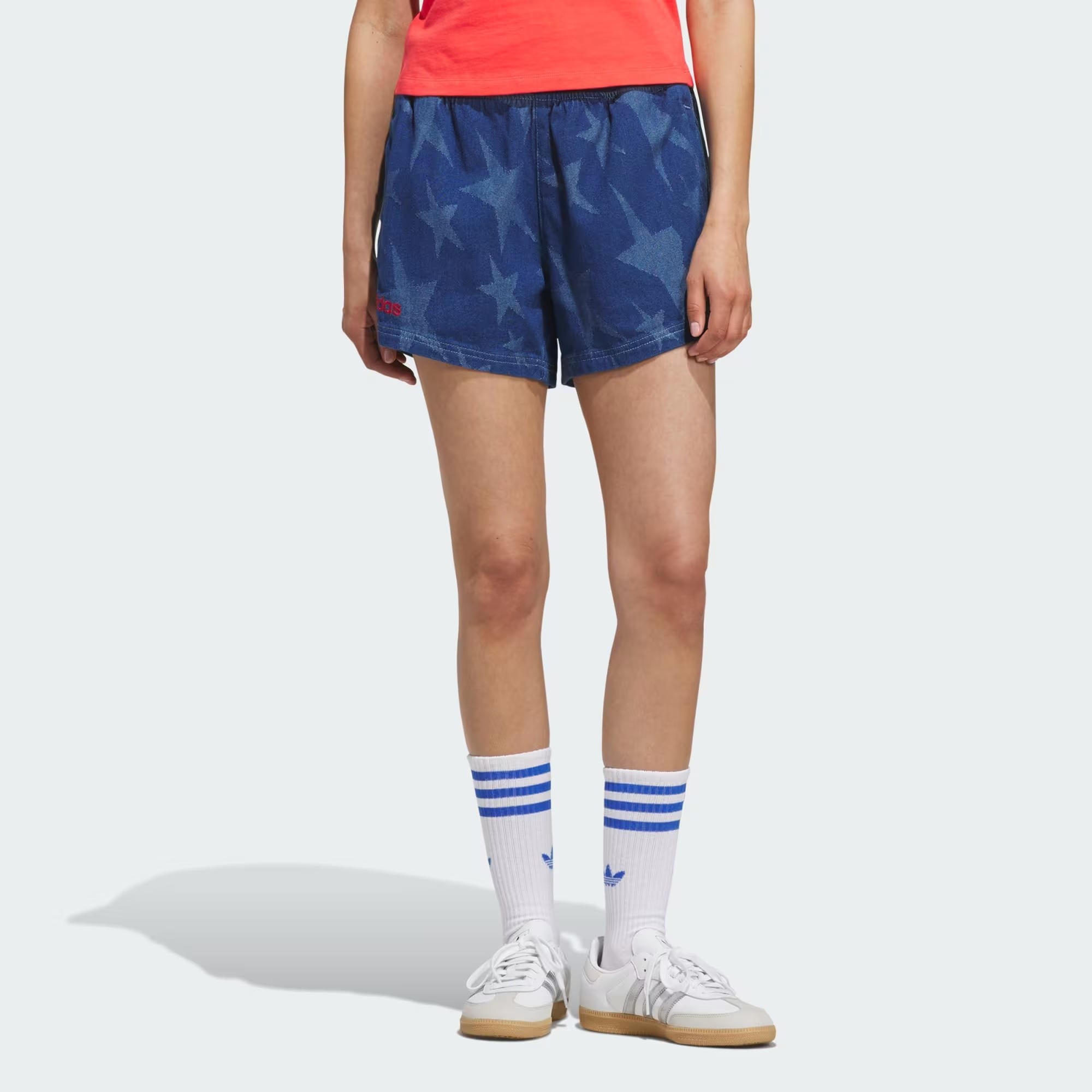 adidas Denim Graphic Varsity Kadın Şort