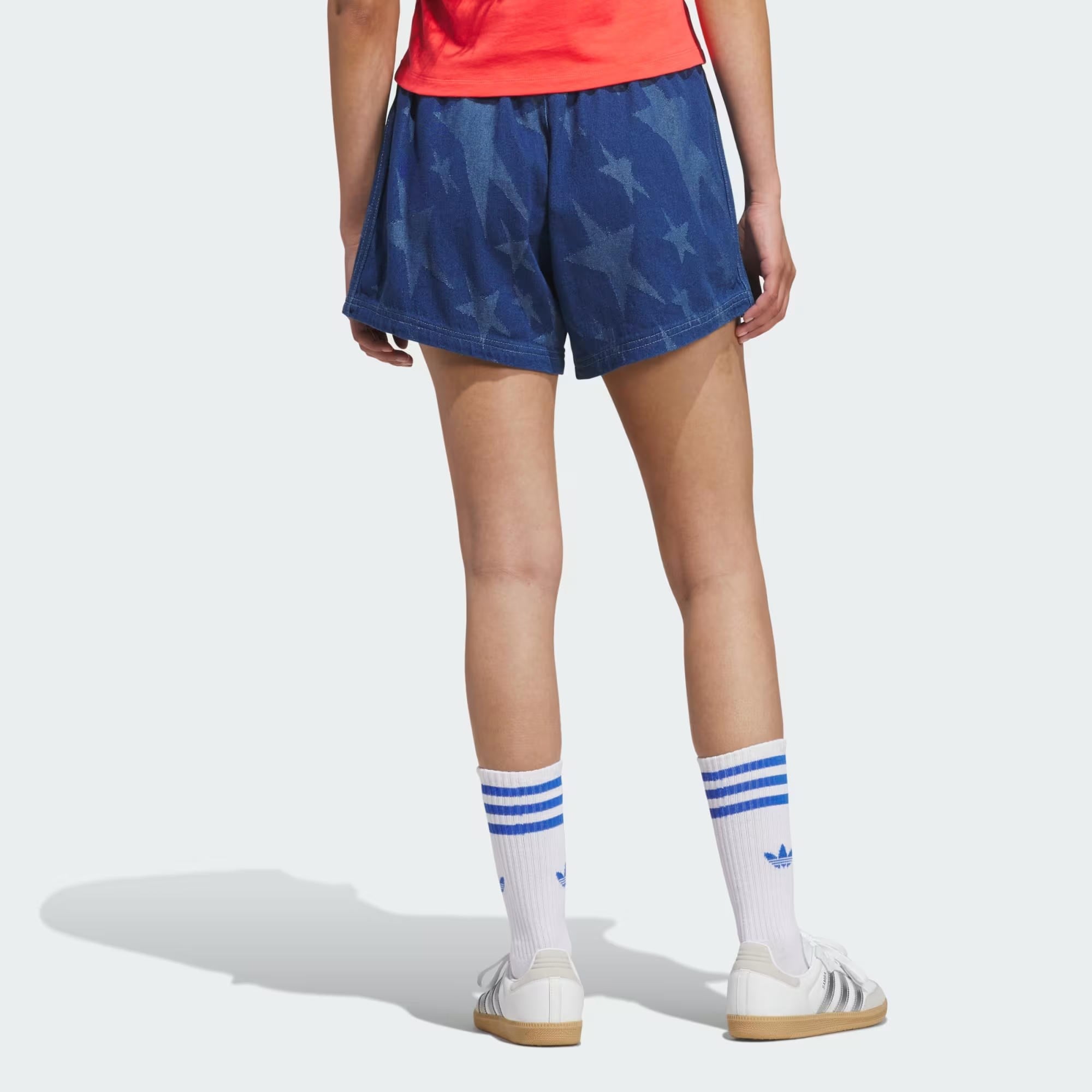adidas Denim Graphic Varsity Kadın Şort