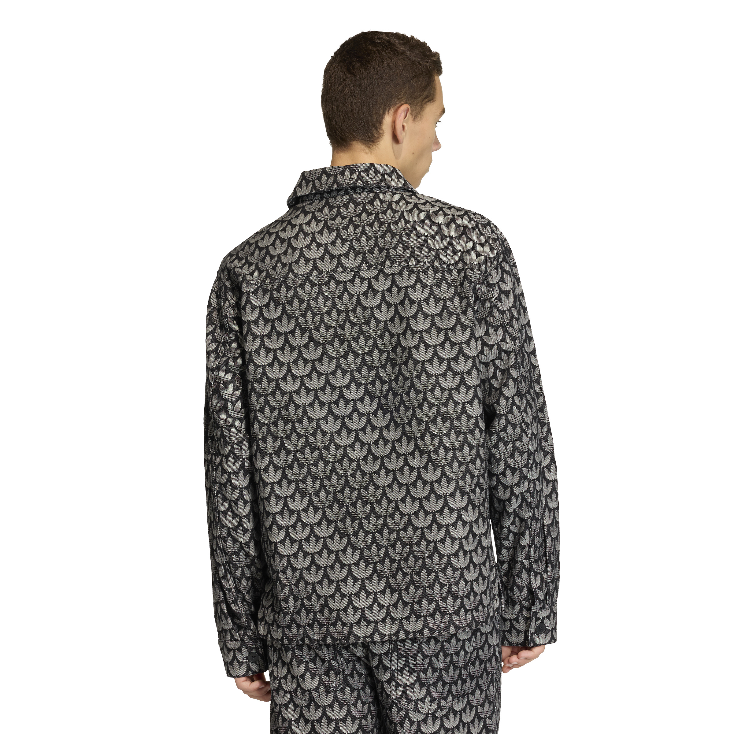 adidas Denim Monogram Erkek Gömlek