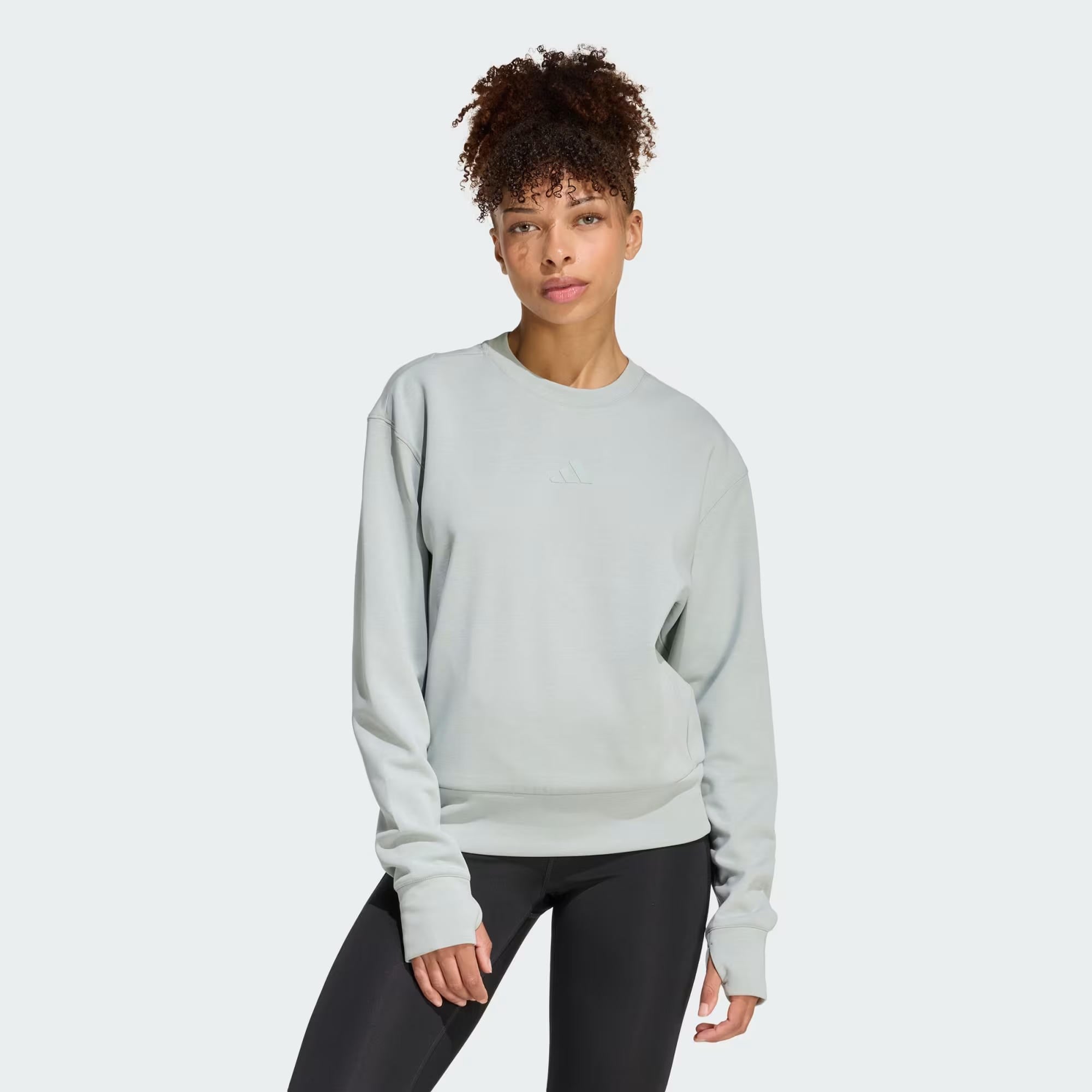 adidas Desgined For Training Warm-Up Kadın Sweatshirt