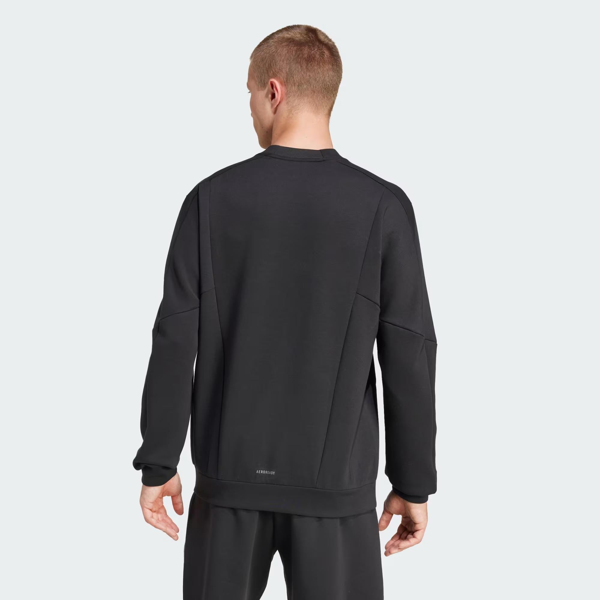 adidas Designed For Training Crew Erkek Sweatshirt
