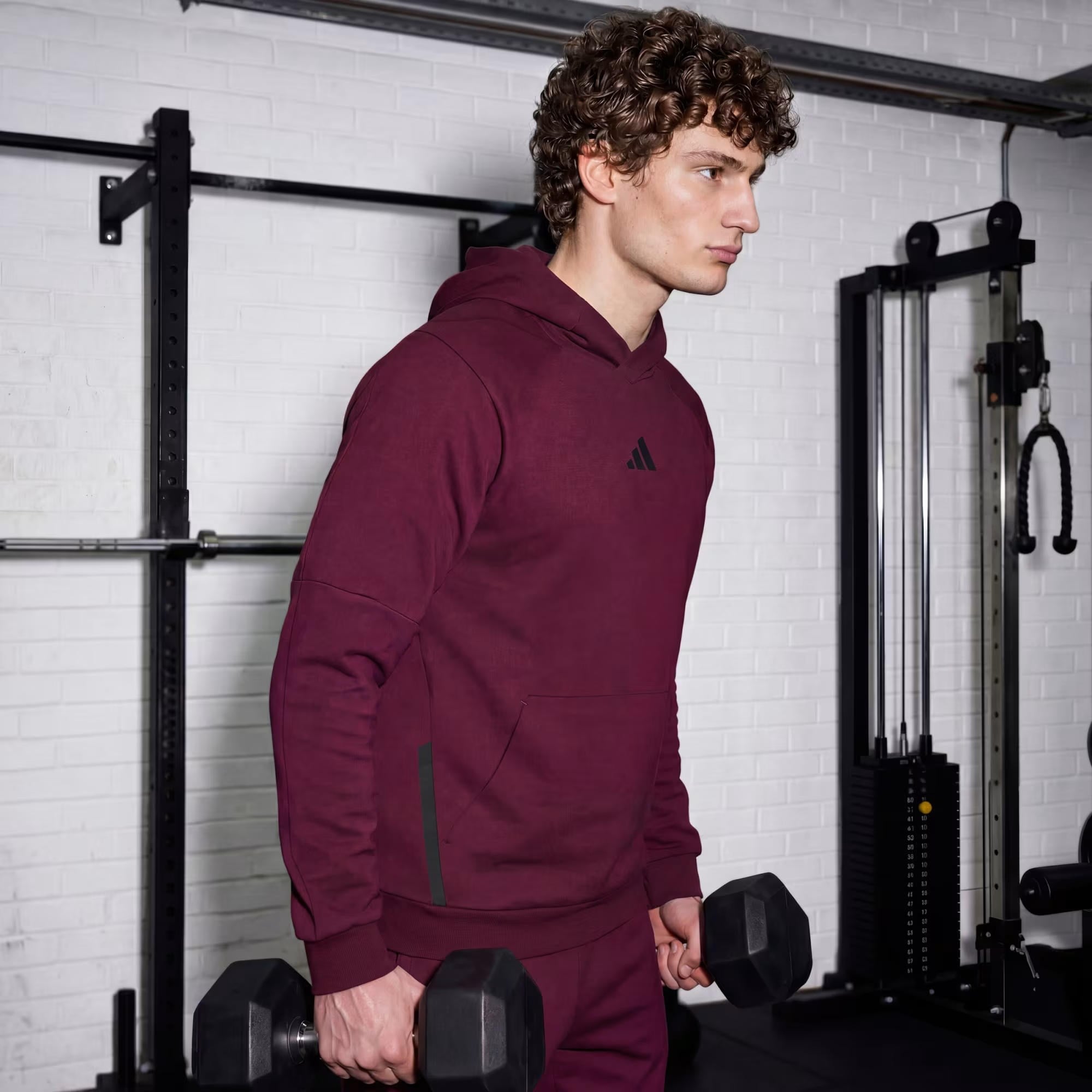 adidas Designed For Training Erkek Sweatshirt