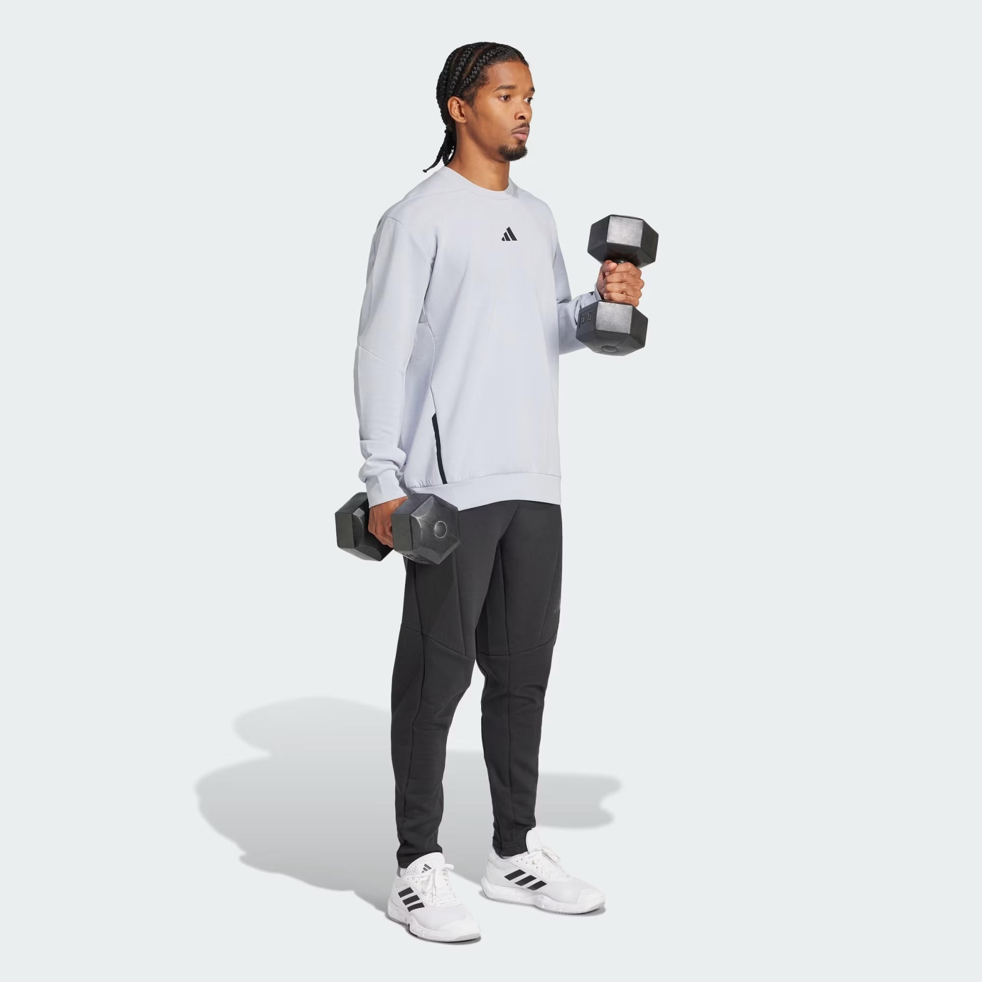 adidas Designed For Training Erkek Sweatshirt