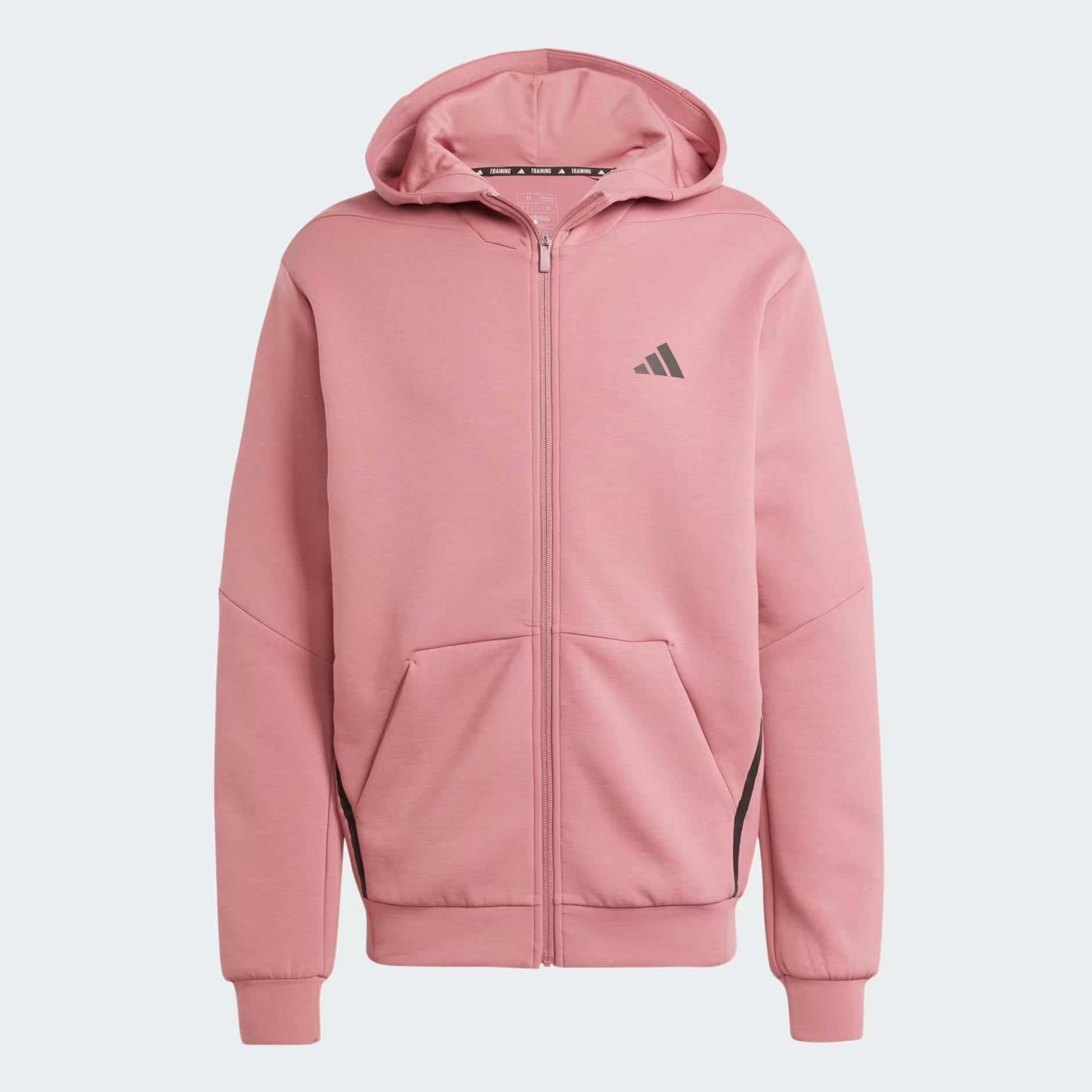 adidas Designed for Training Full-Zip Track Erkek Sweatshirt