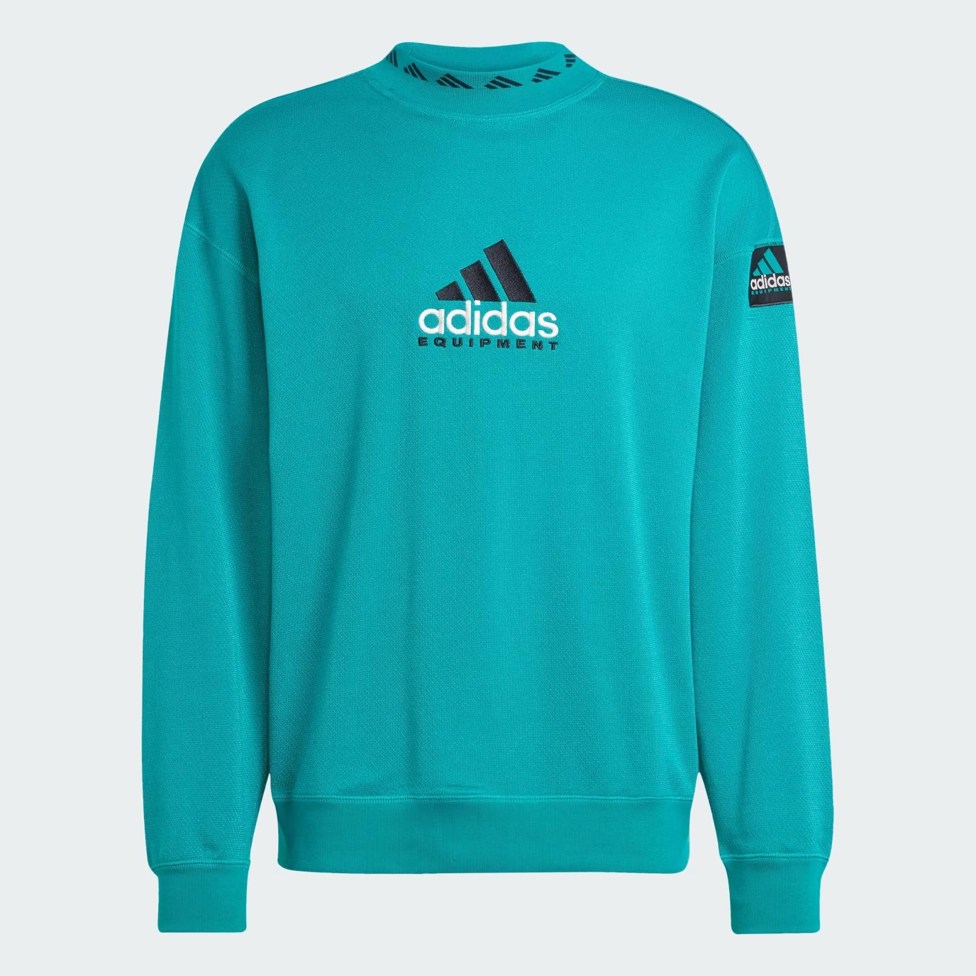 adidas EQT Reflective Crewneck Erkek Sweatshirt