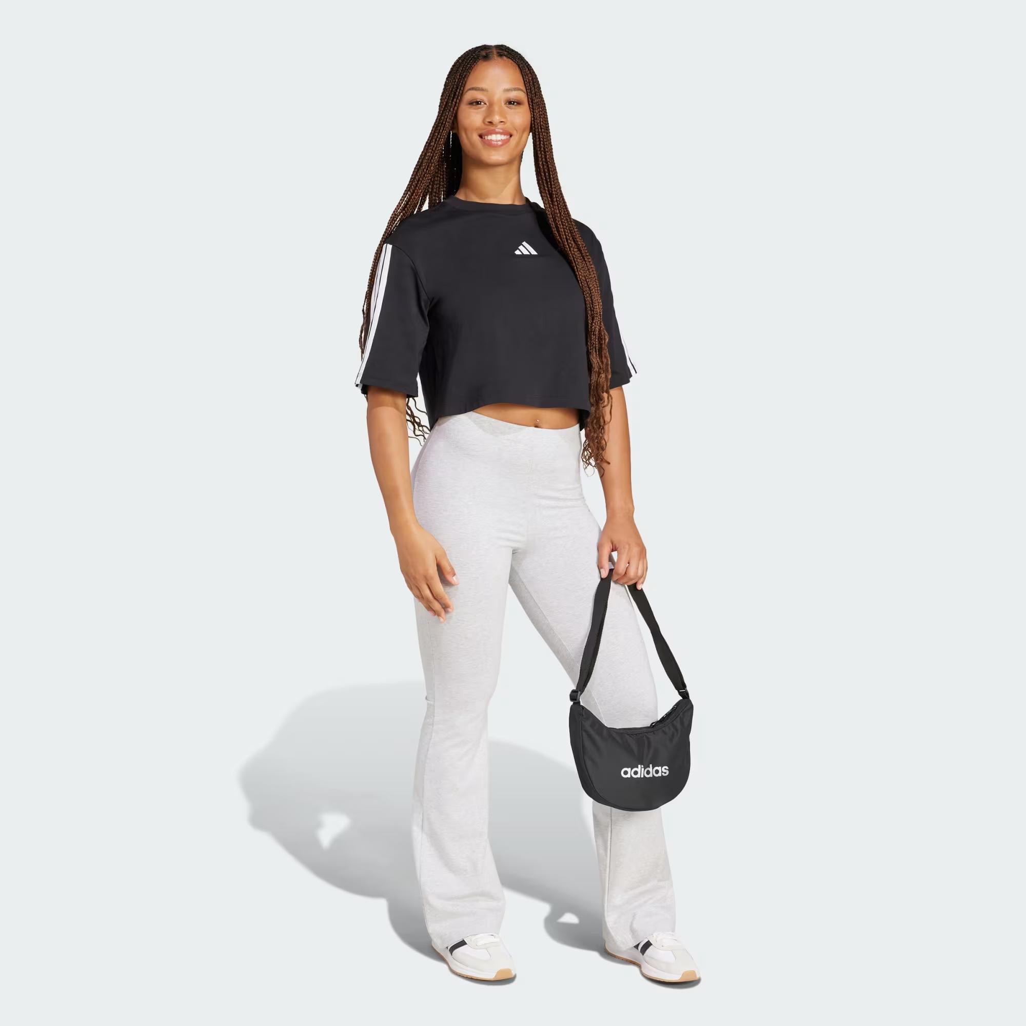 adidas Essentials 3-Stripes Cotton Loose Kadın Tişört
