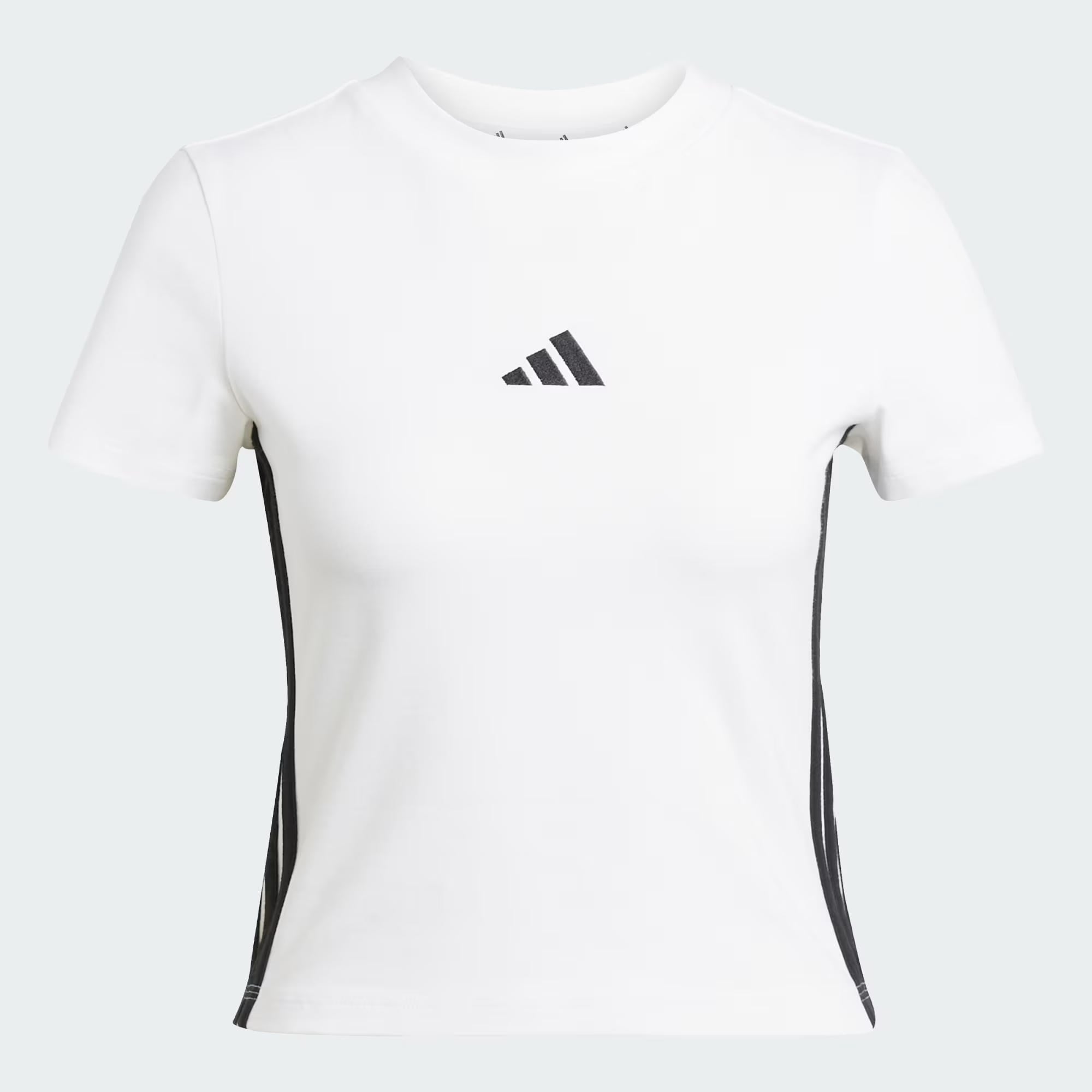 adidas Essentials 3-Stripes Slim Baby Kadın Tişört