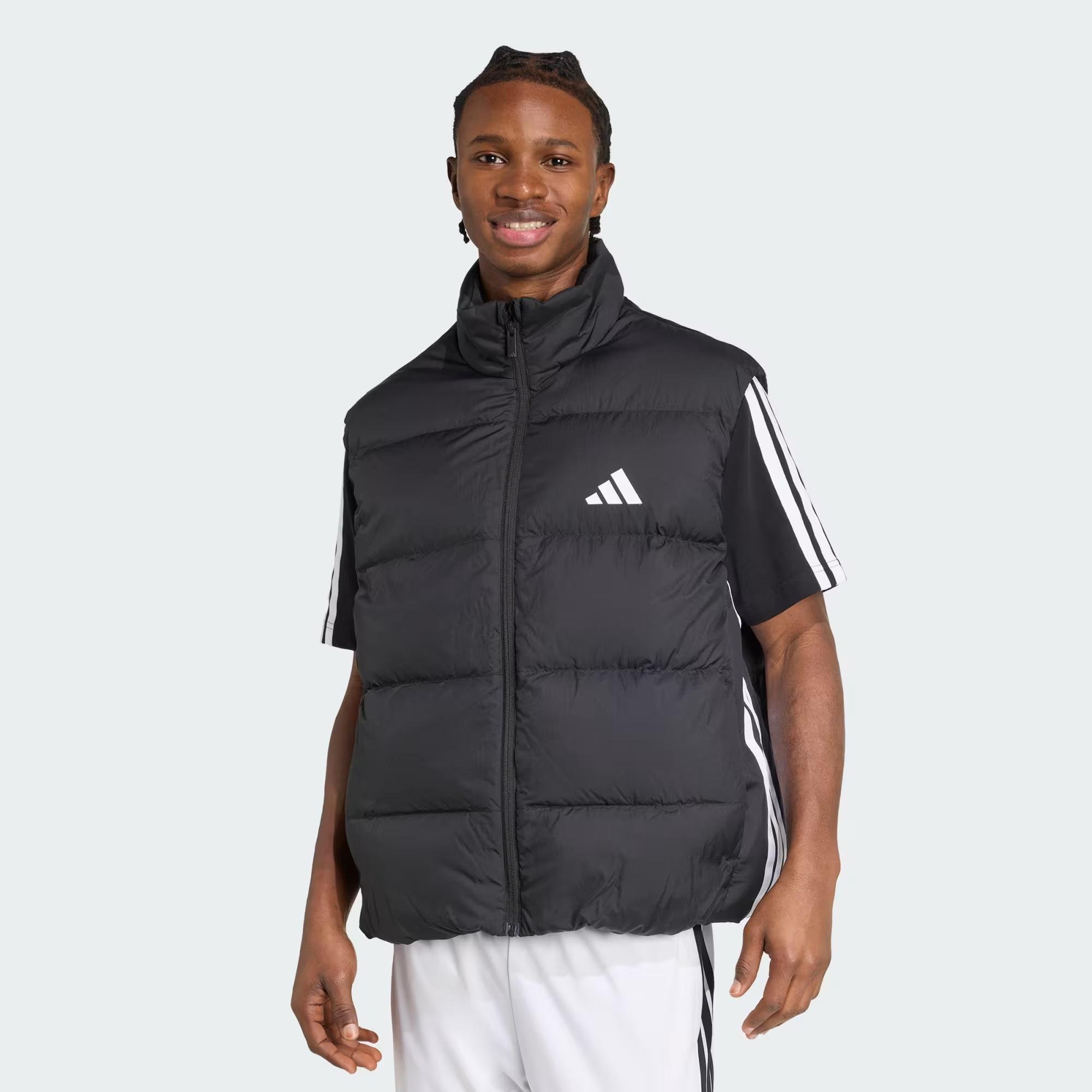 adidas Essentials Climawarm 3 Stripes Puffer Down Erkek Yelek