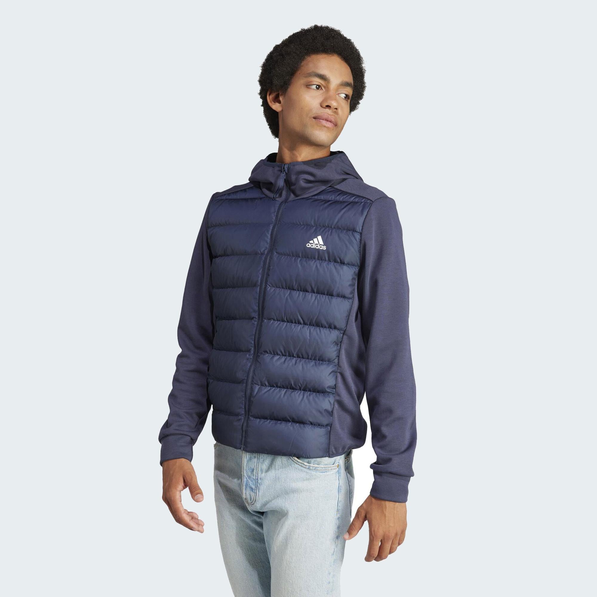 adidas Essentials Down Hybrid Erkek Sweatshirt