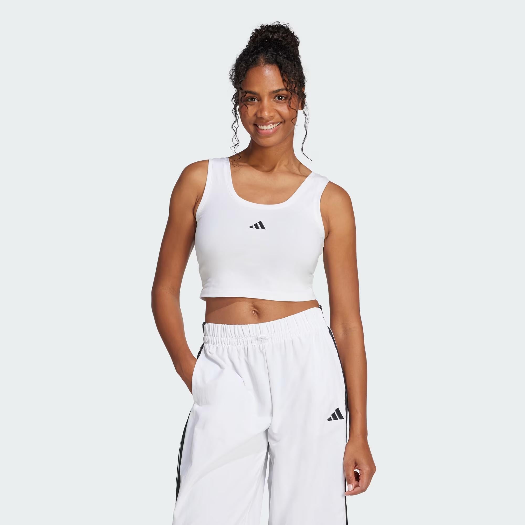 adidas Essentials Small Logo Cotton Kadın Atlet