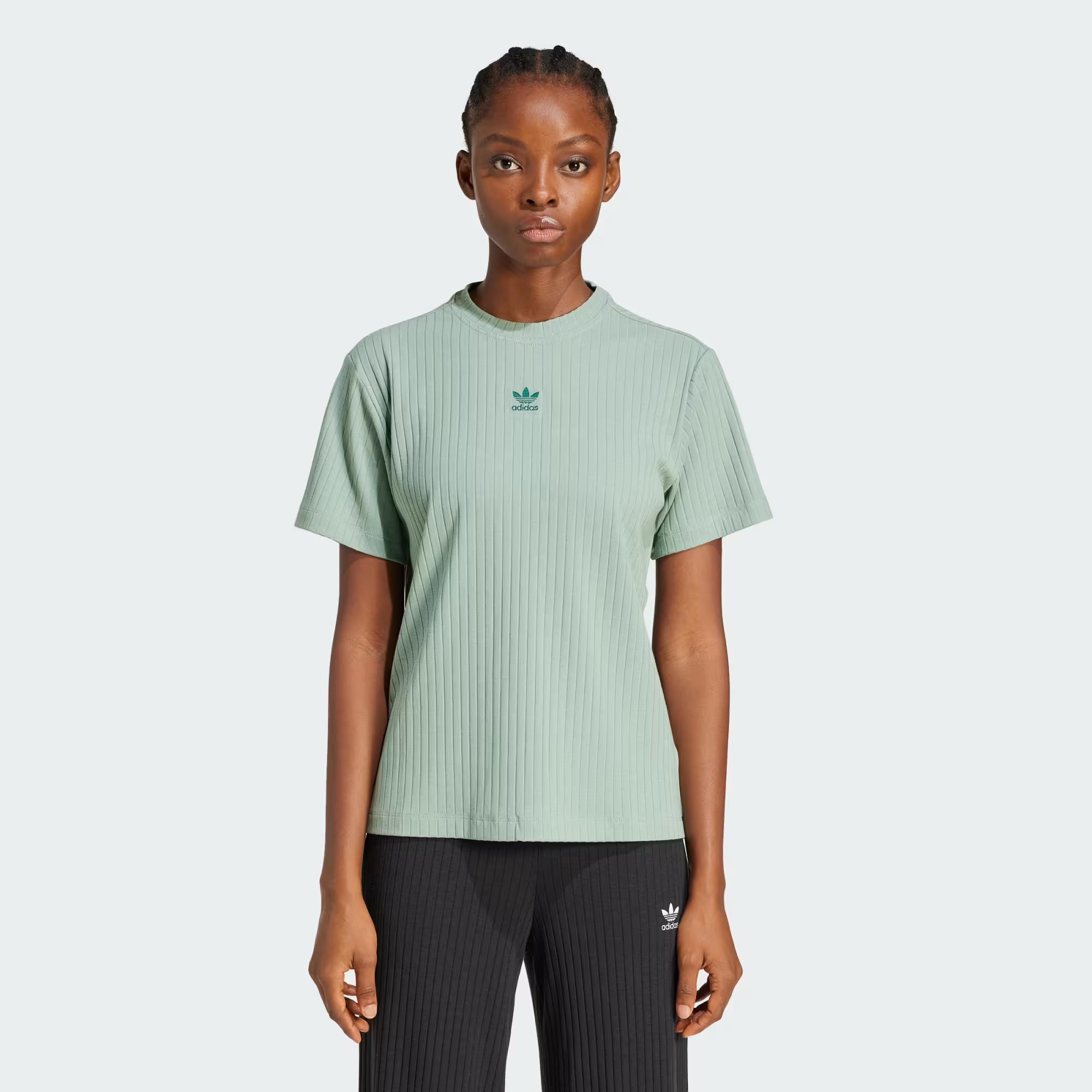adidas Essentials Wide Rib Kadın Tişört