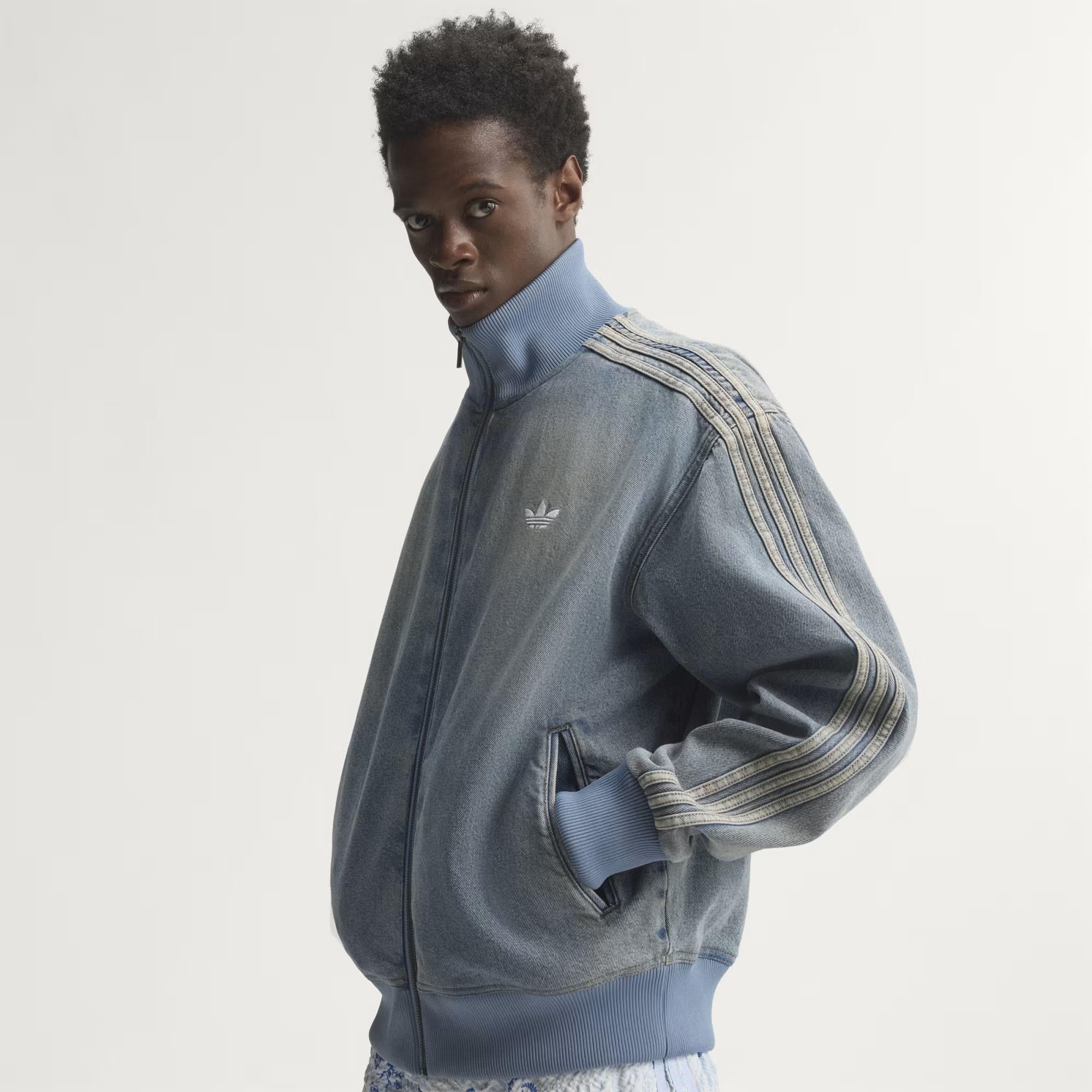 adidas Firebird Adicolor Denim Erkek Ceket