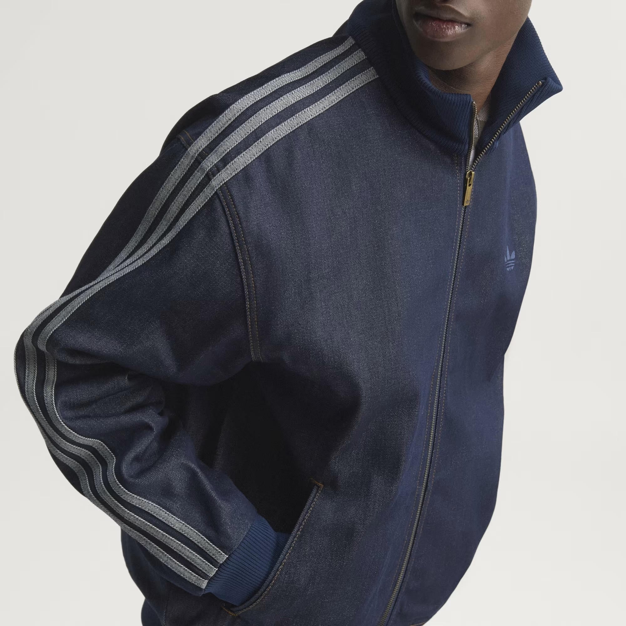 adidas Firebird Adicolor Raw Denim Erkek Ceket