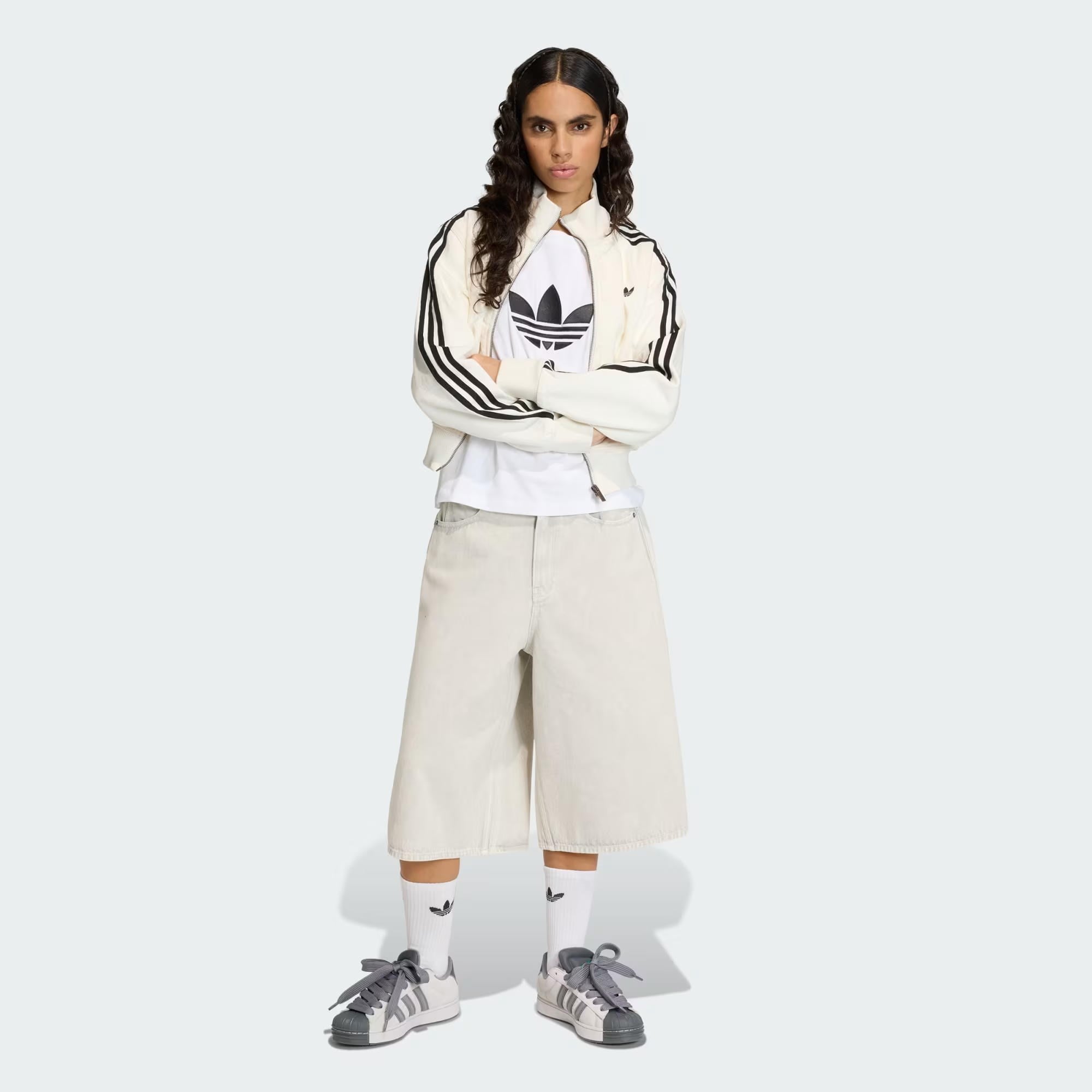 adidas Firebird Denim Kadın Sweatshirt
