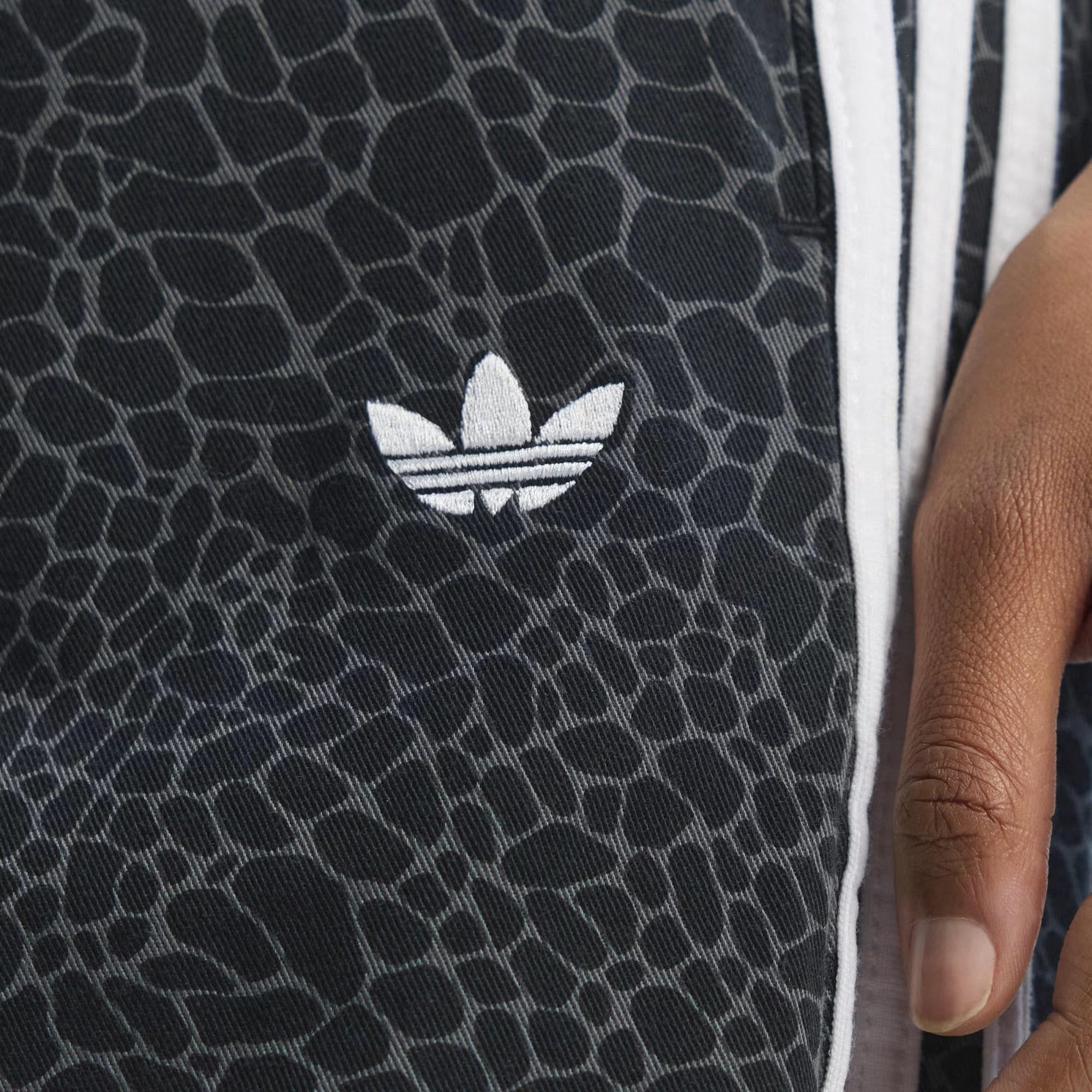 adidas Firebird Oversized AOP Denim Kadın Pantolon