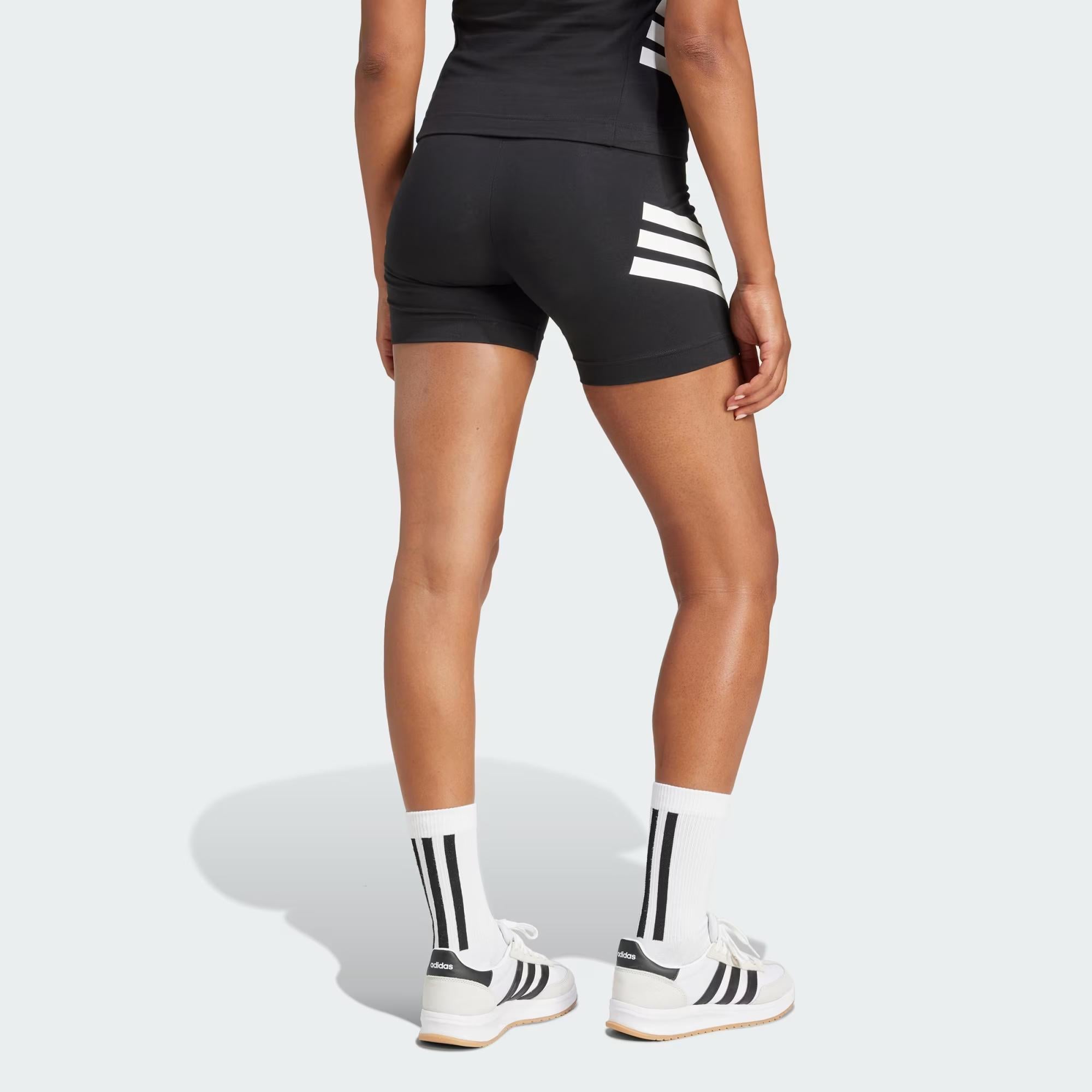 adidas Future Icons 3 Stripes Biker Kadın Tayt